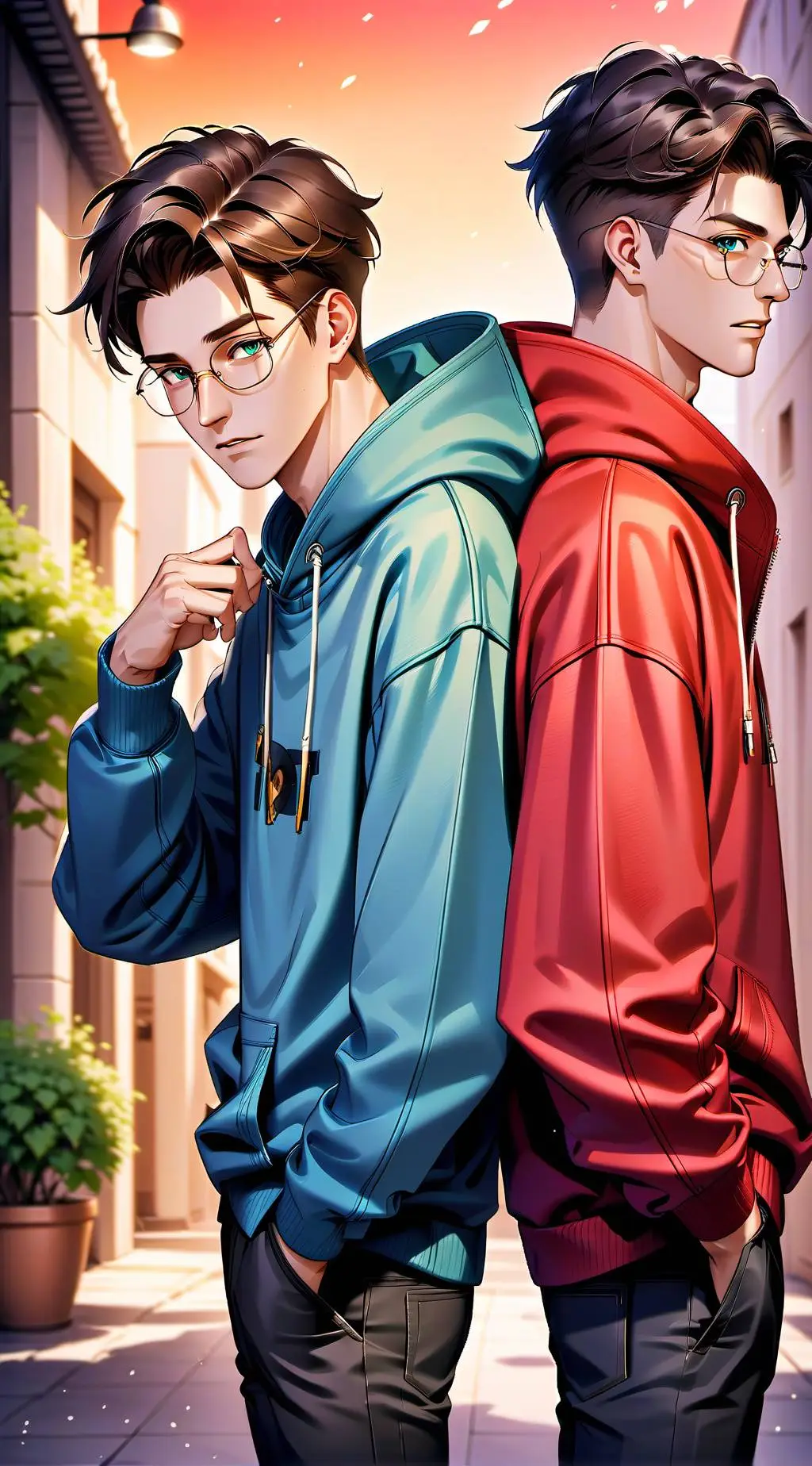 ai character: The phelps twins background