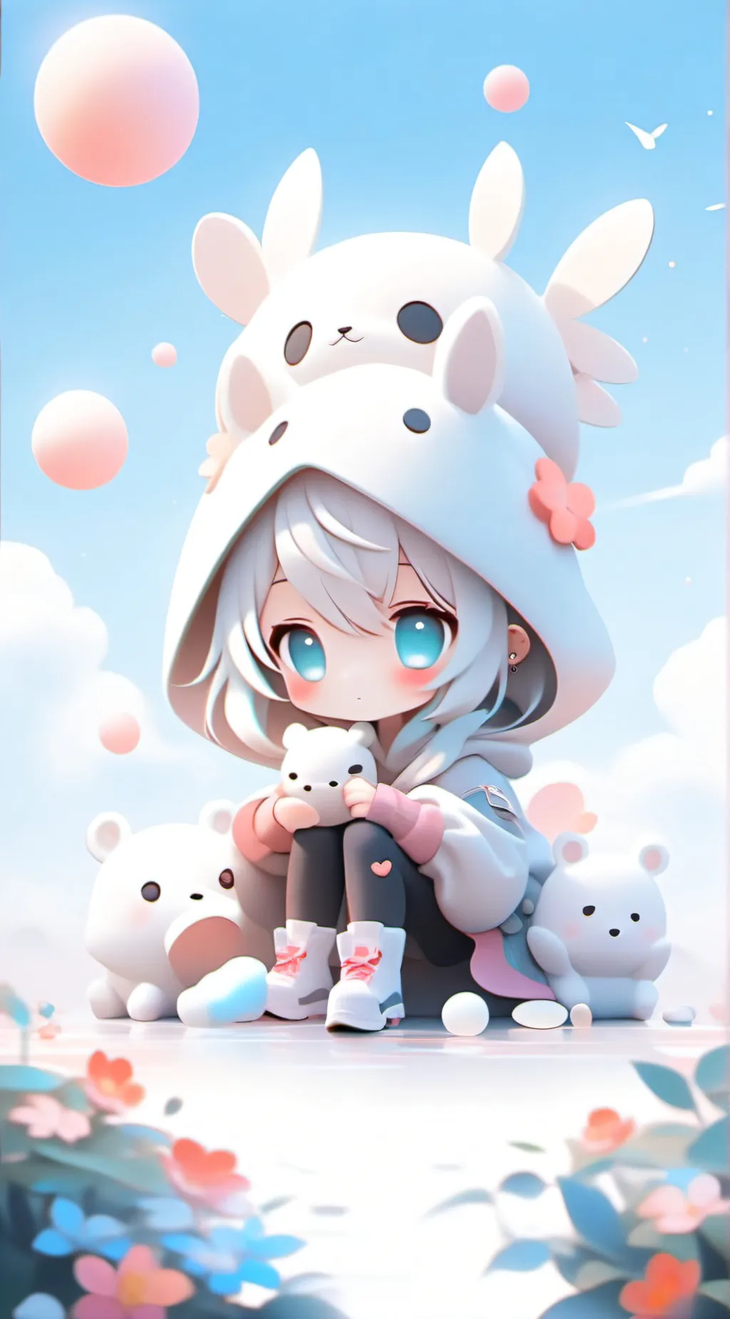 ai character: Eva  background