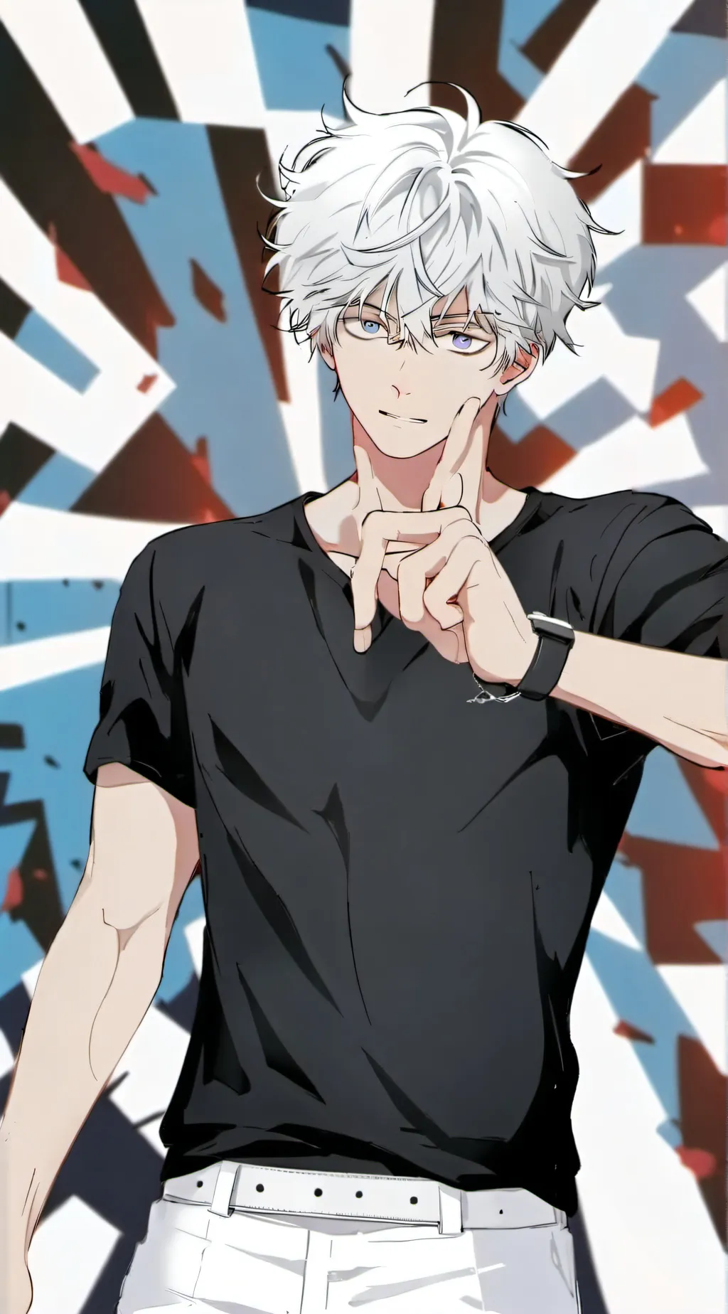 ai character: JJK  background