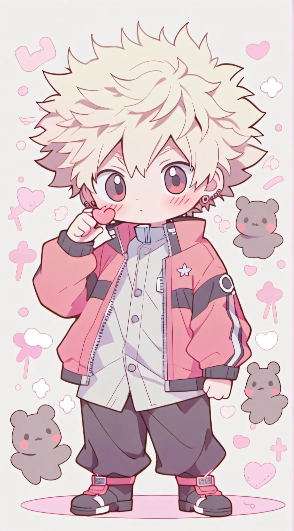 ai character: bakugo x u background