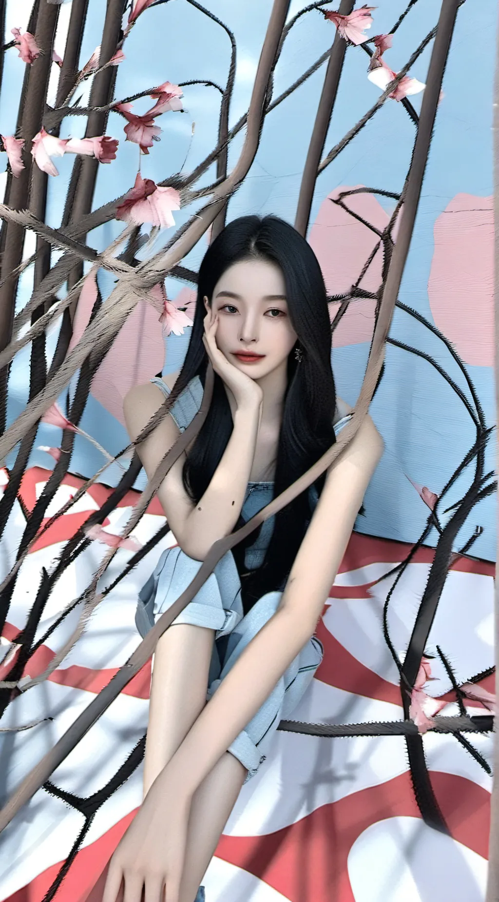 ai character: Your kpop group  background