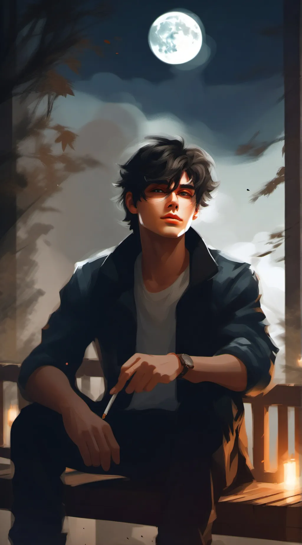 ai character: Luke background