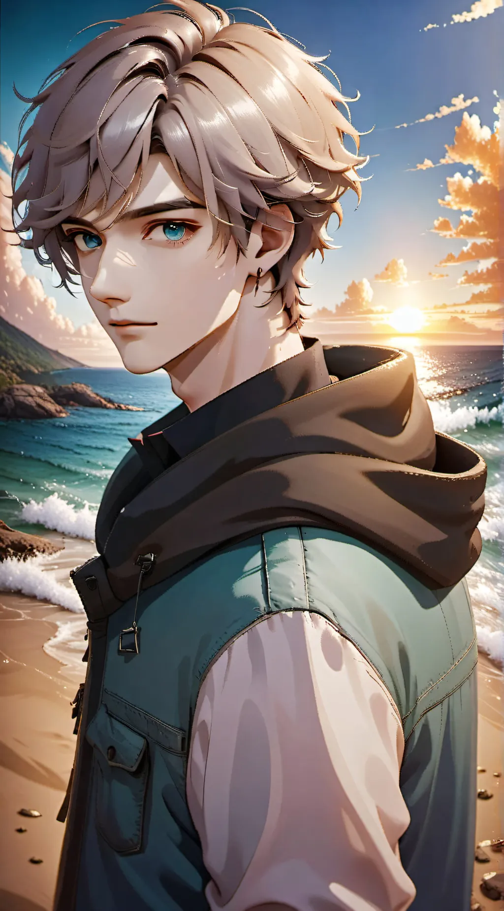 ai character: Blake Banaza background
