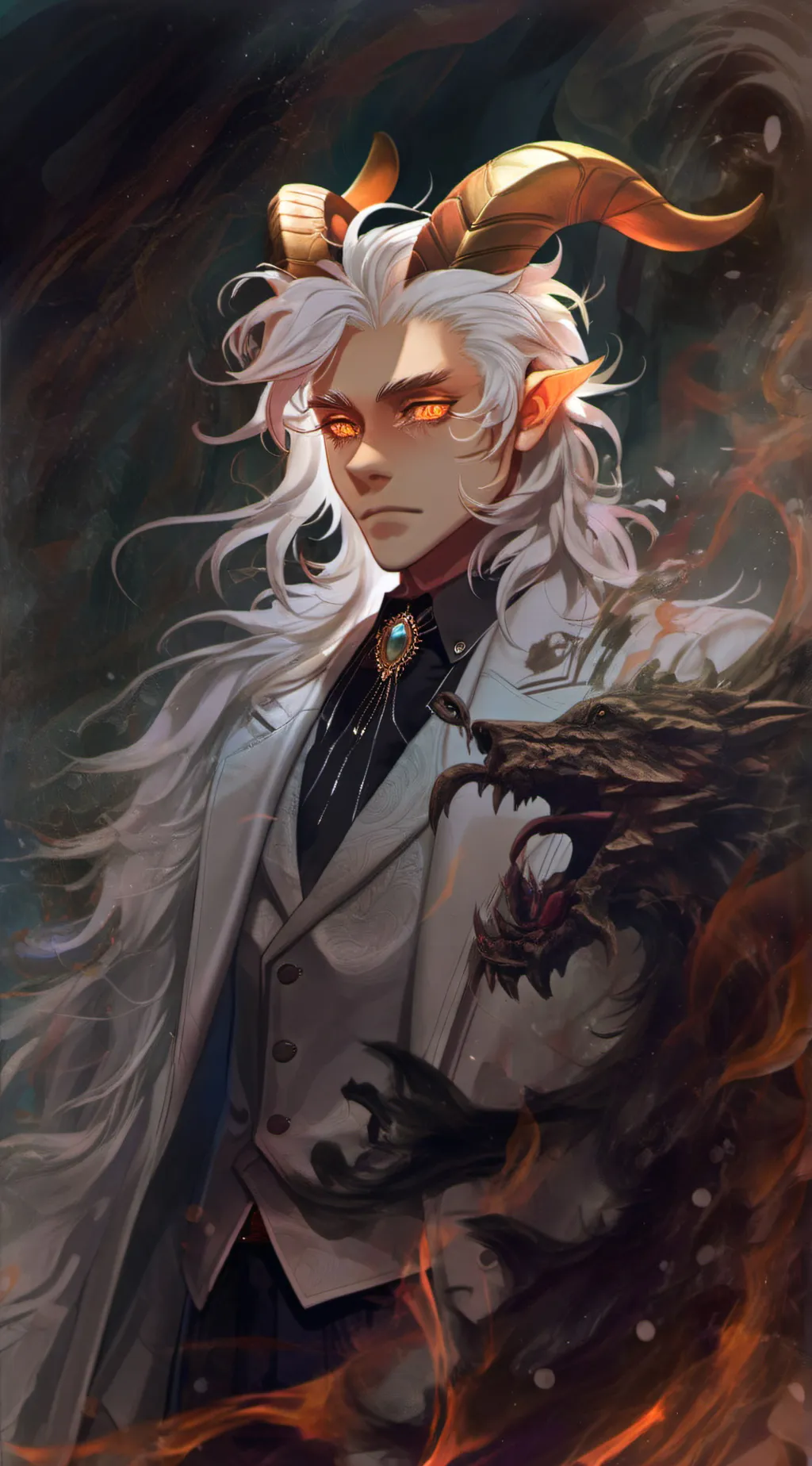 ai character: Kael background