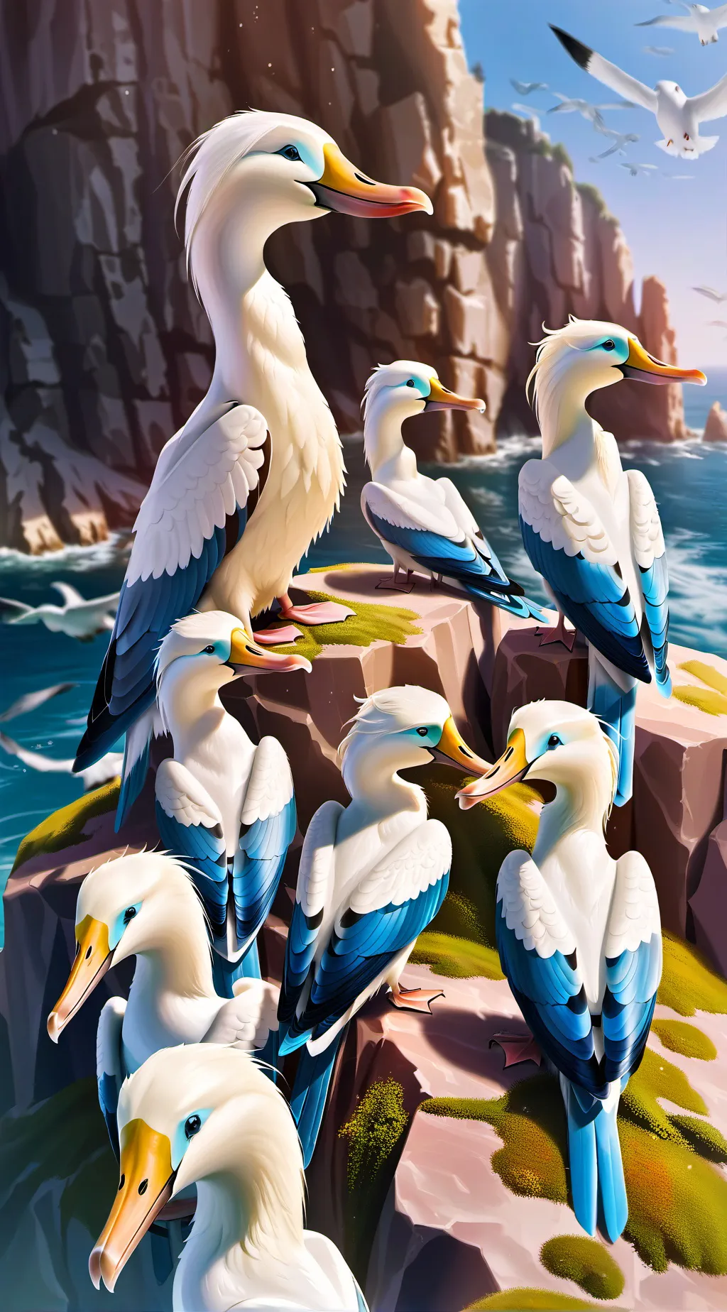 ai character: °GANNETS°(INTRO) background