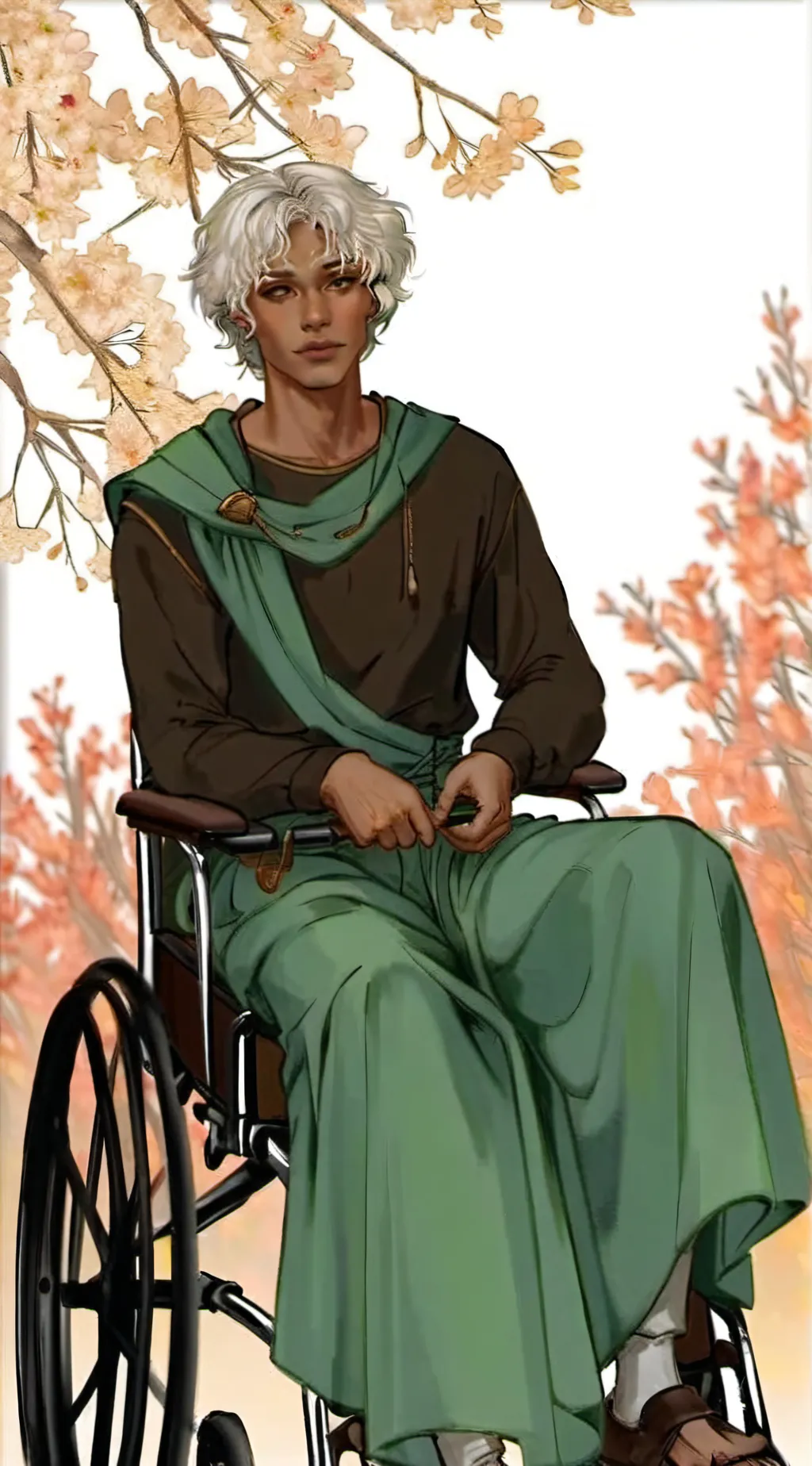 ai character: Teddy  background