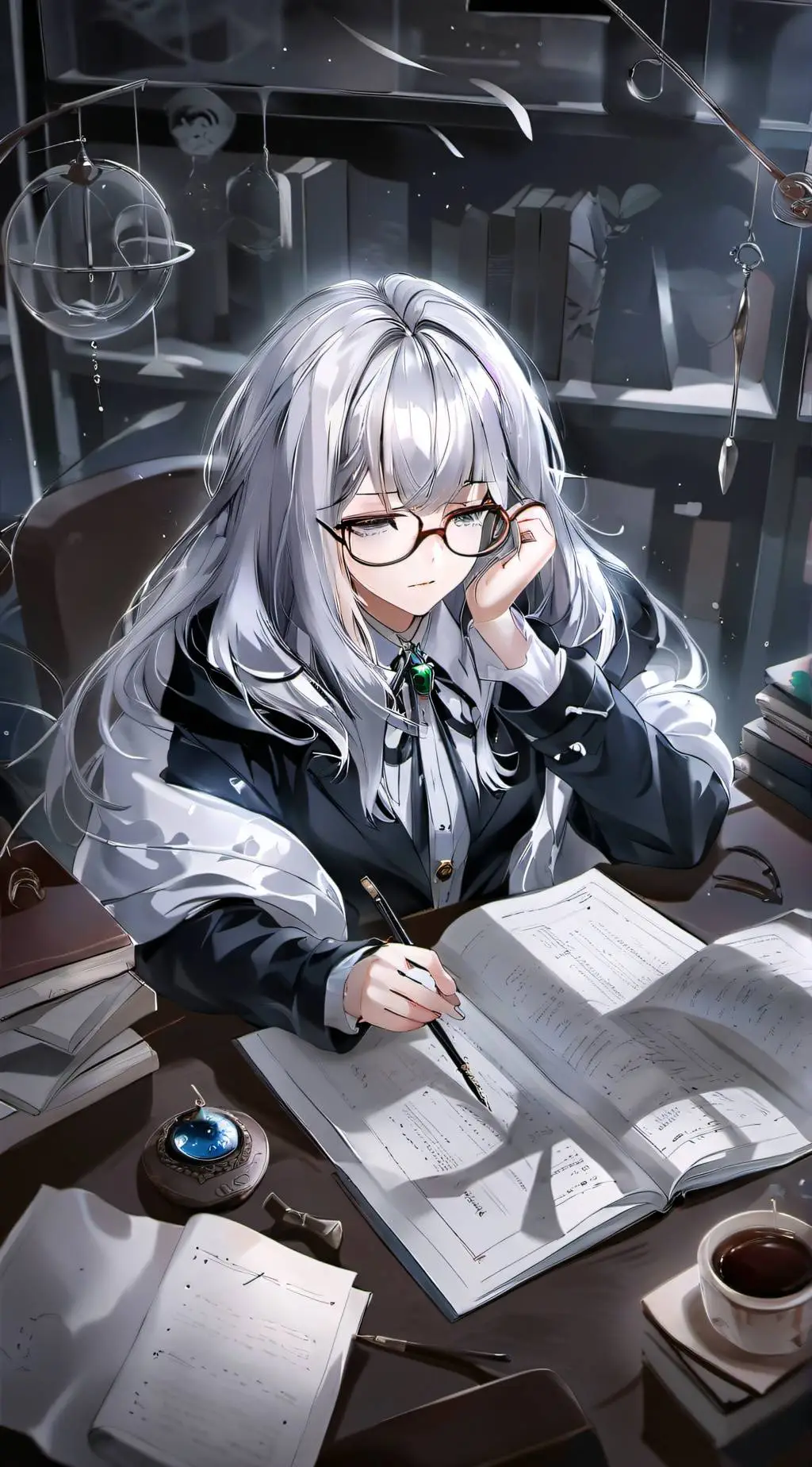 ai character: + Alorie Bestuvo + background