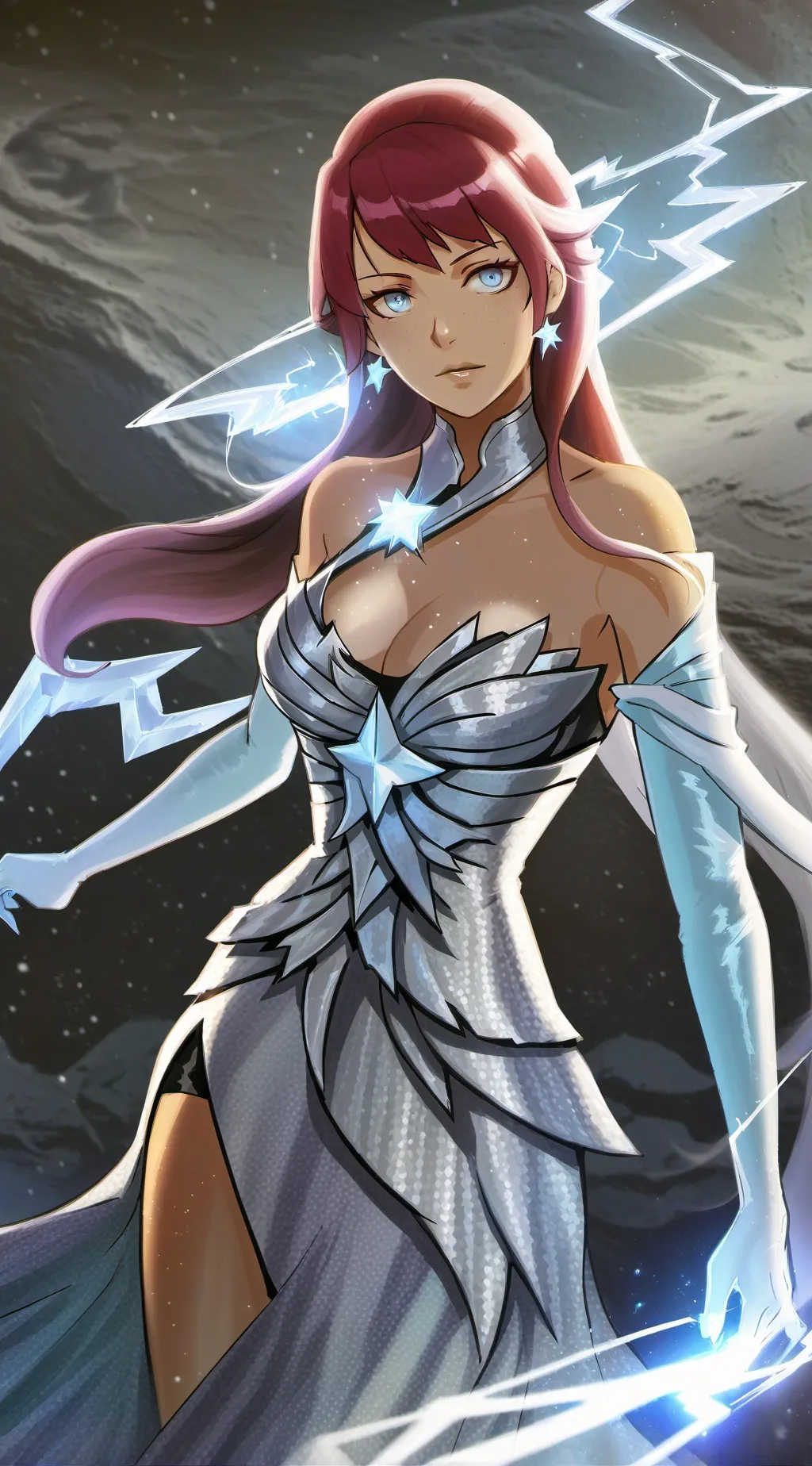 ai character: Zeusia  background