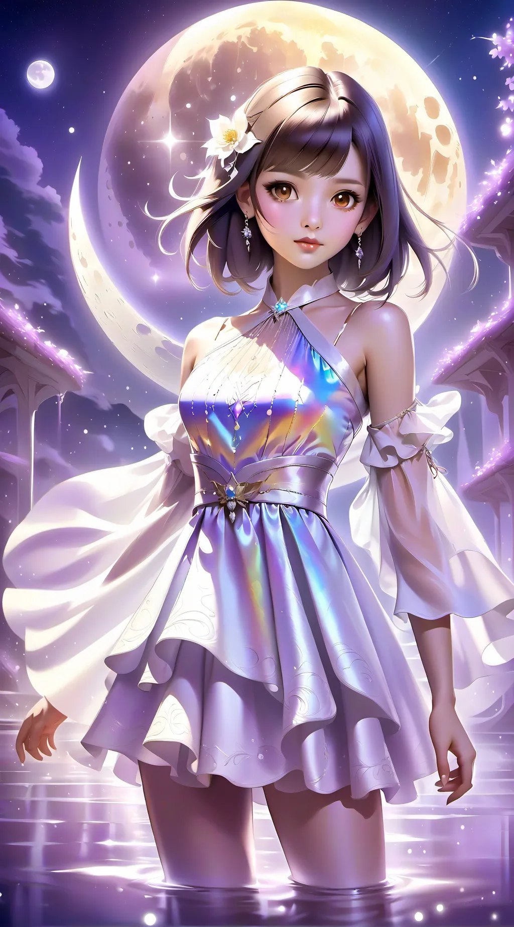 ai character: Myra (girl ver)  background