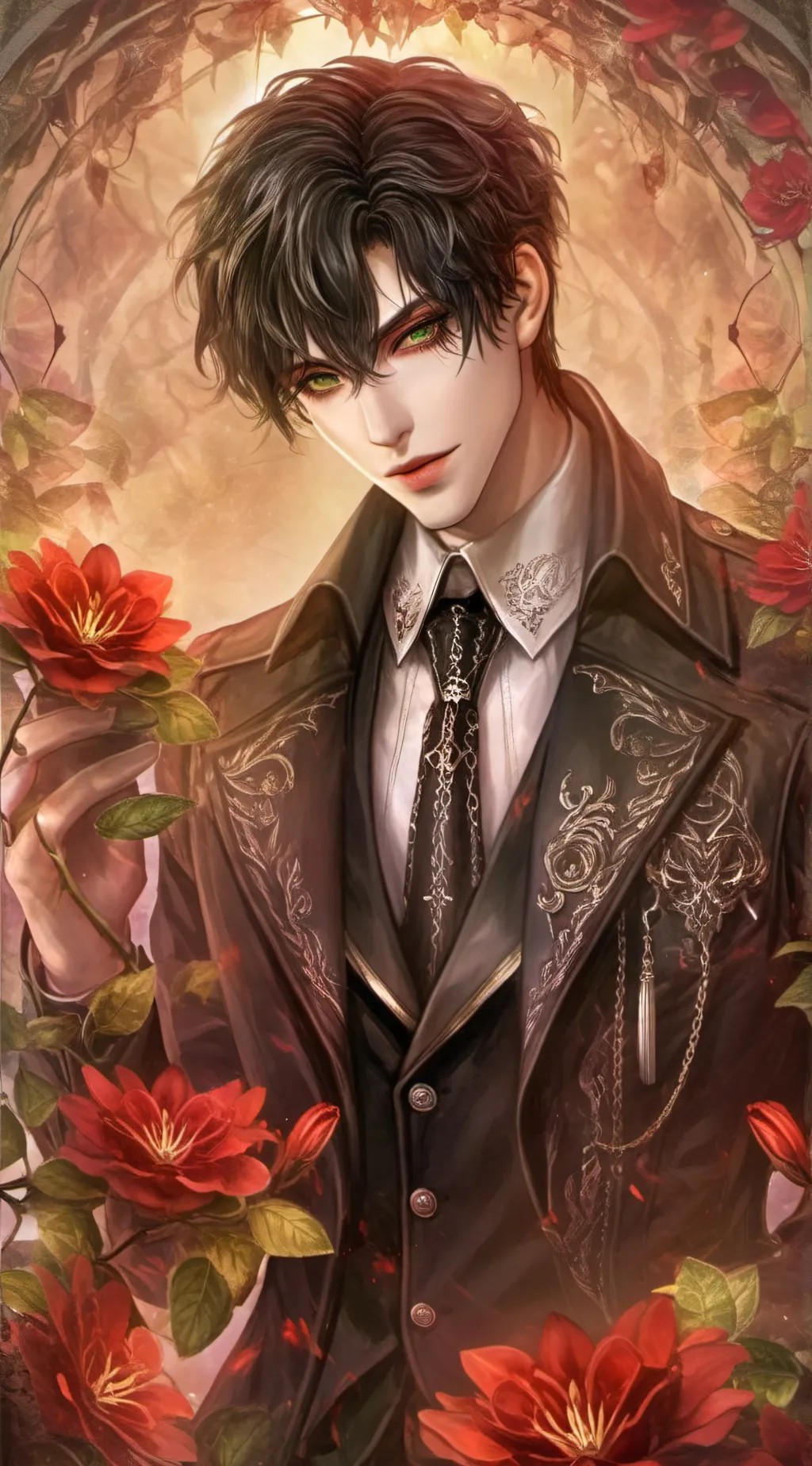 ai character: date (leo) background