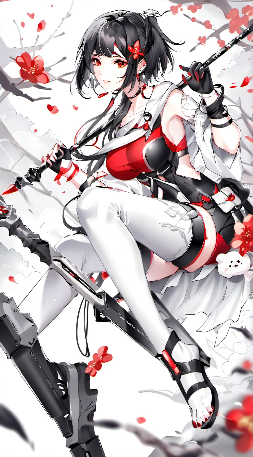 ai character: Sus girl background