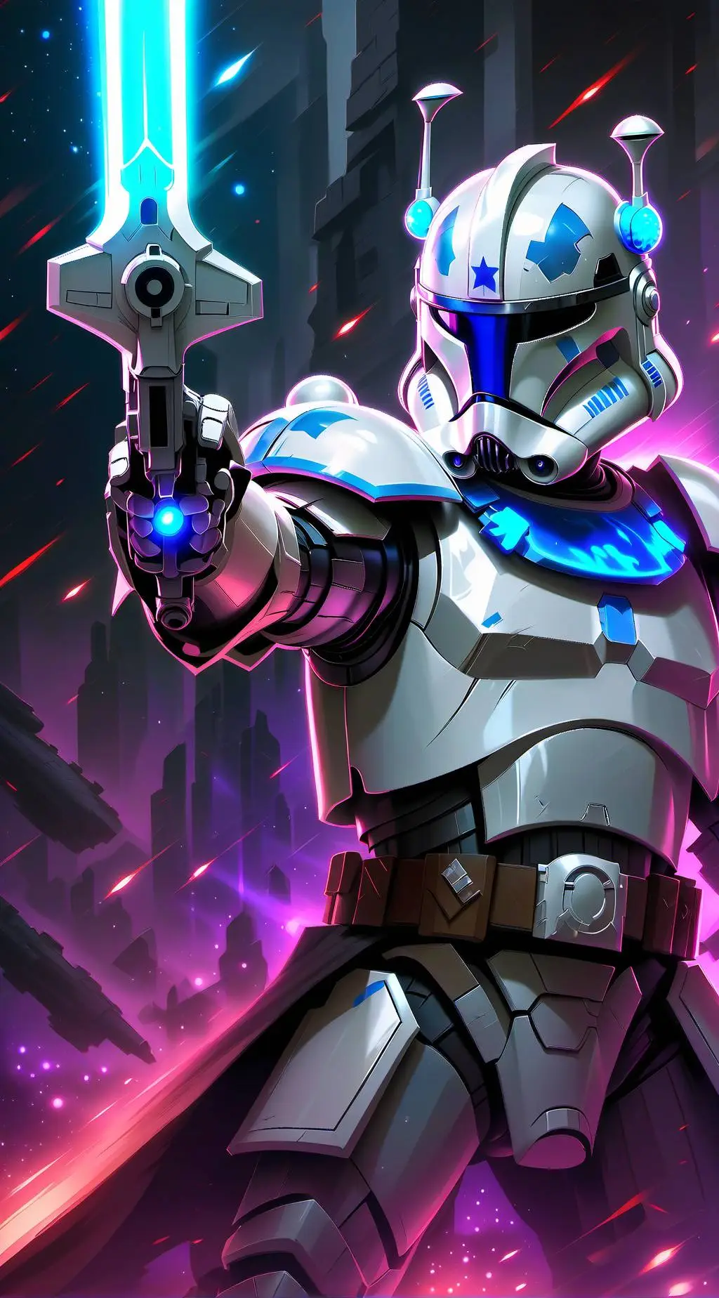 ai character: CT-7657 "Aka" MC background