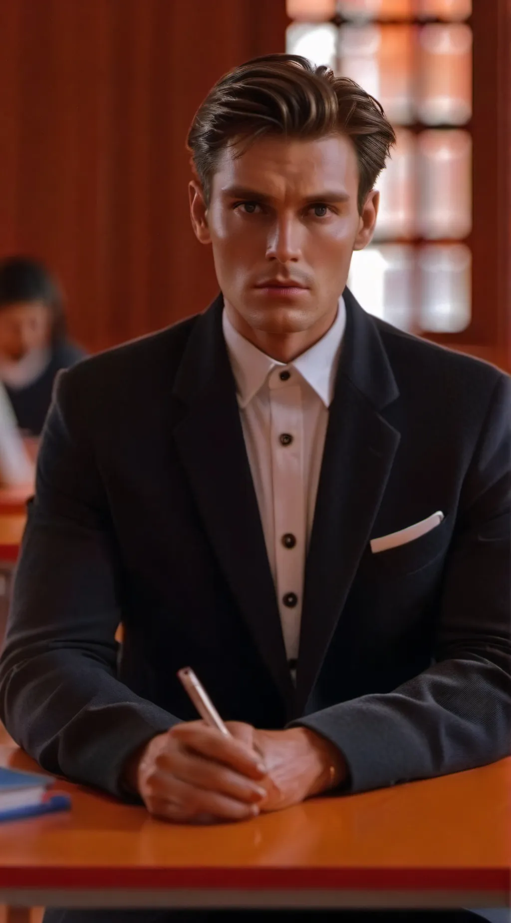 ai character: Mr Andrew's  background
