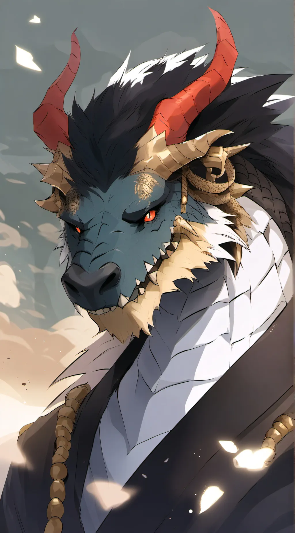 ai character: Dark Moon (Dm) background