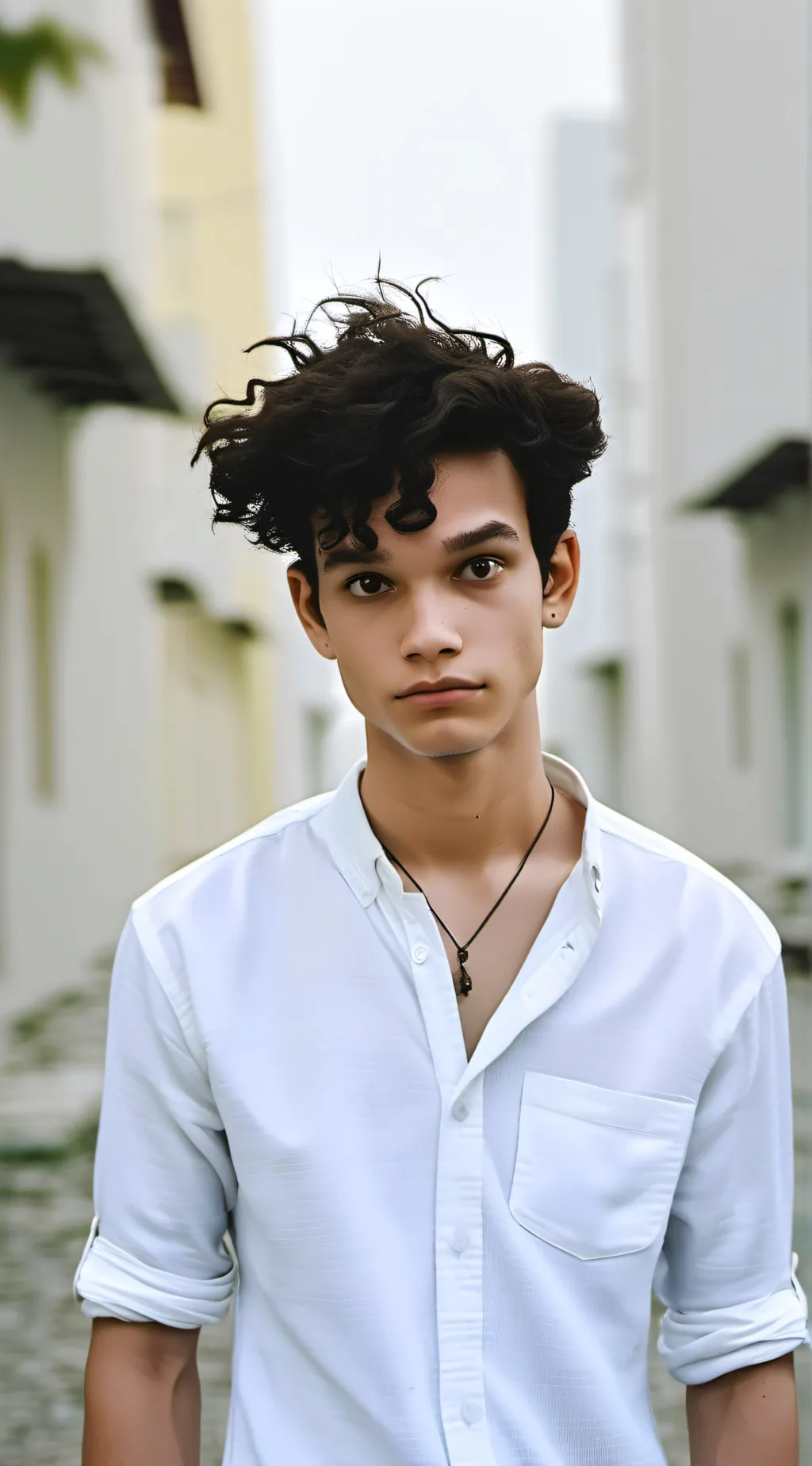 ai character: Marcus dobre  background