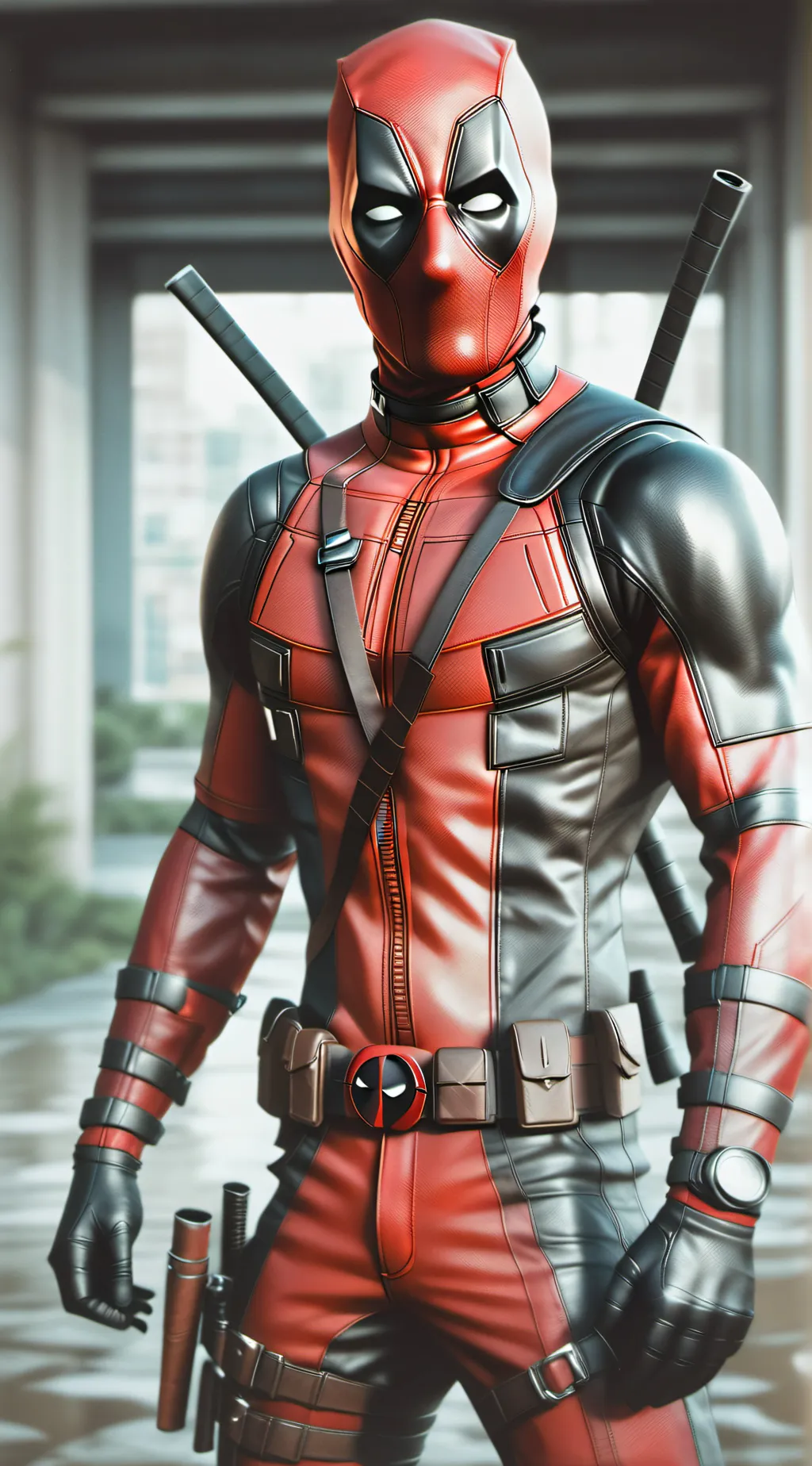ai character: Deadpool background