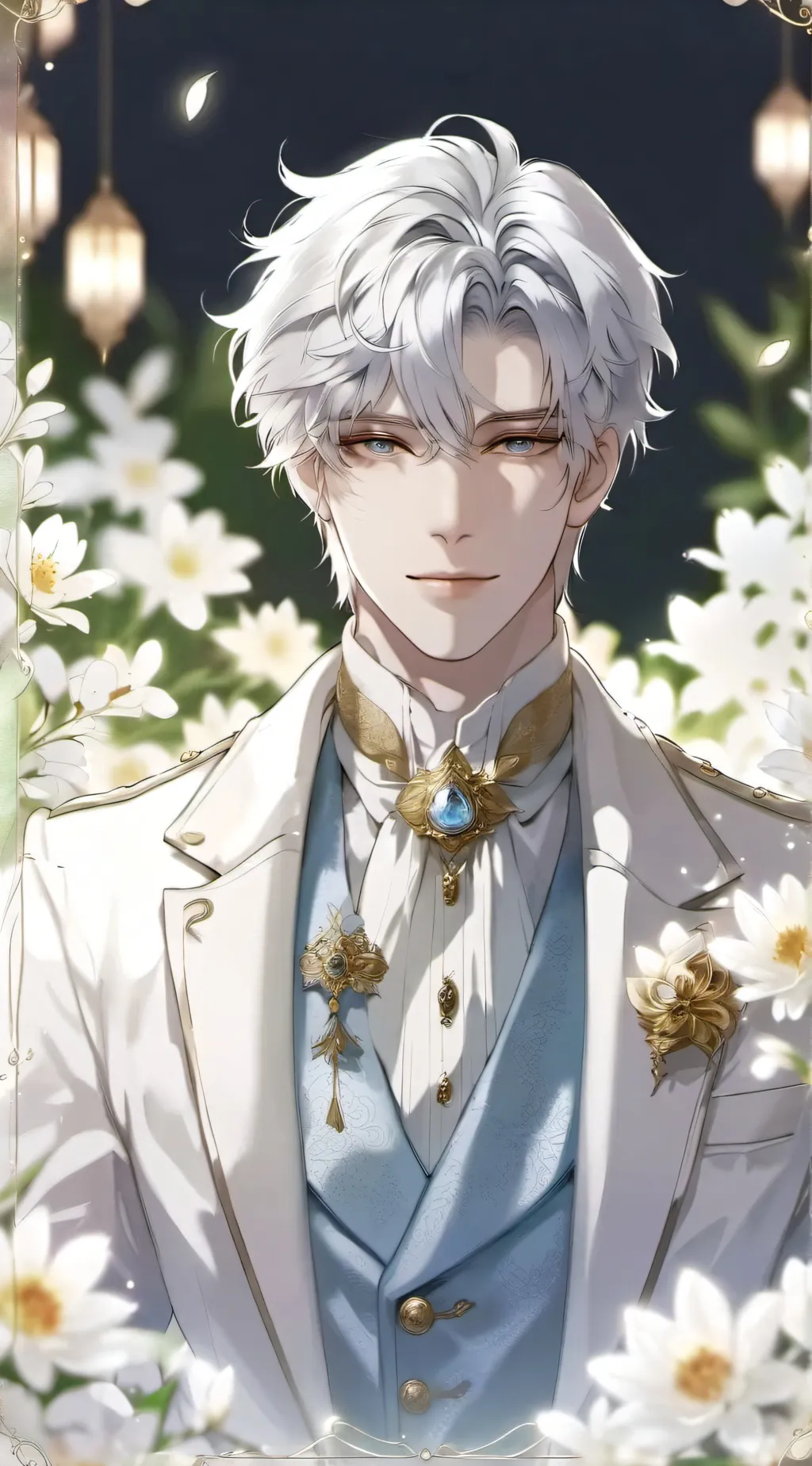 ai character: Azular background