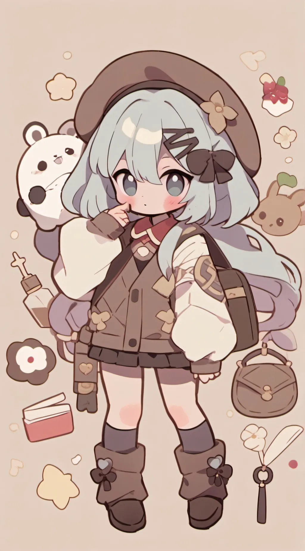 ai character: yuki x choso background
