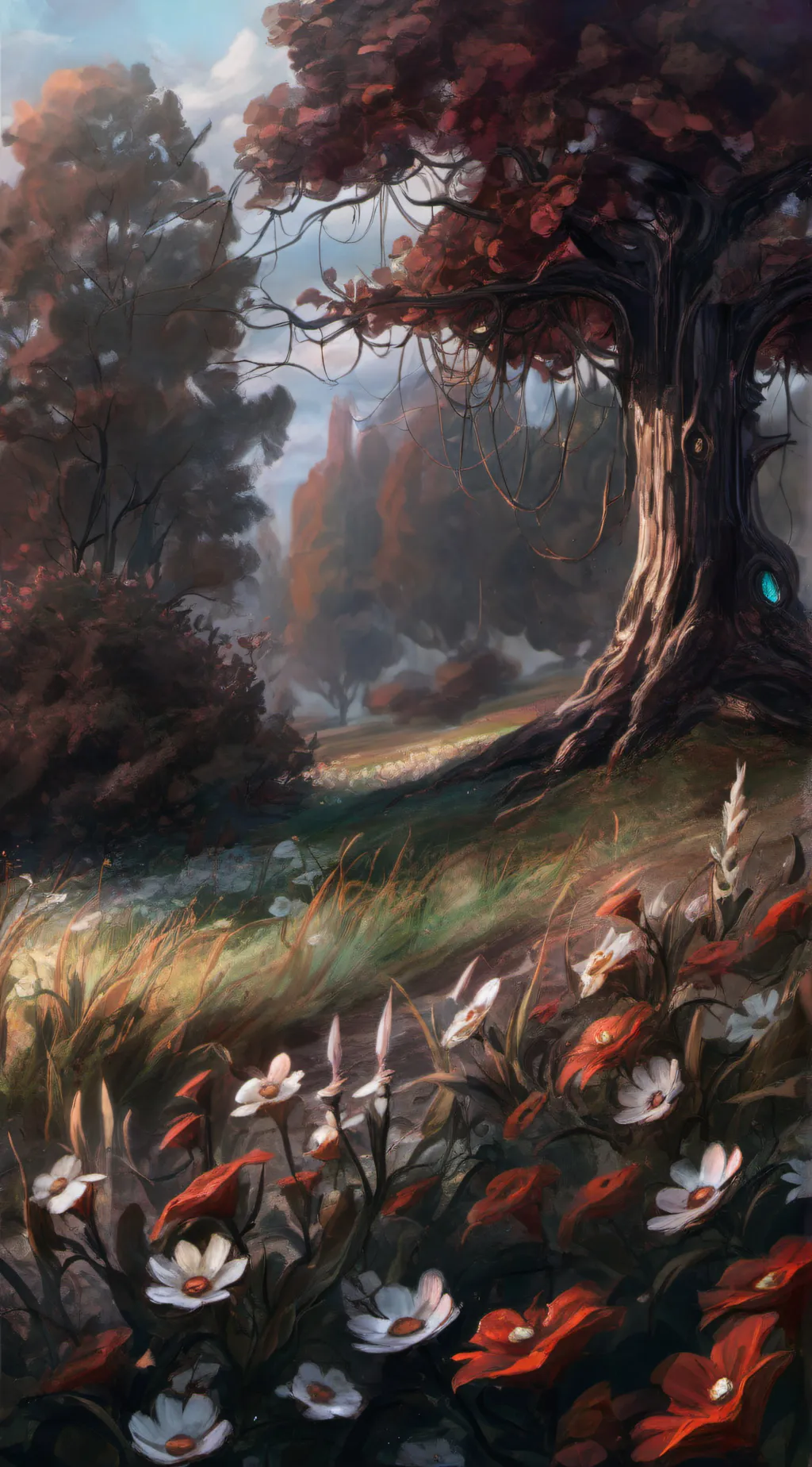 ai character: ~HH walk past~ background