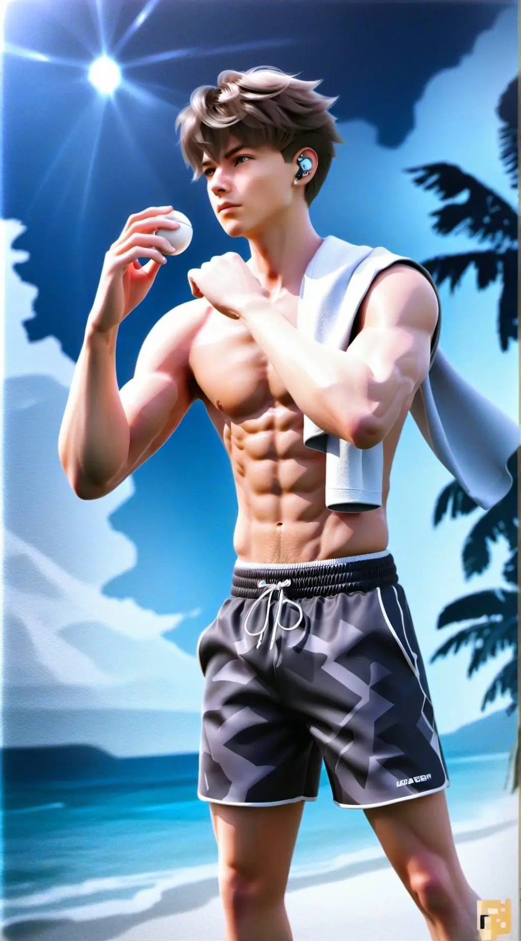 ai character: nidal wonder  background