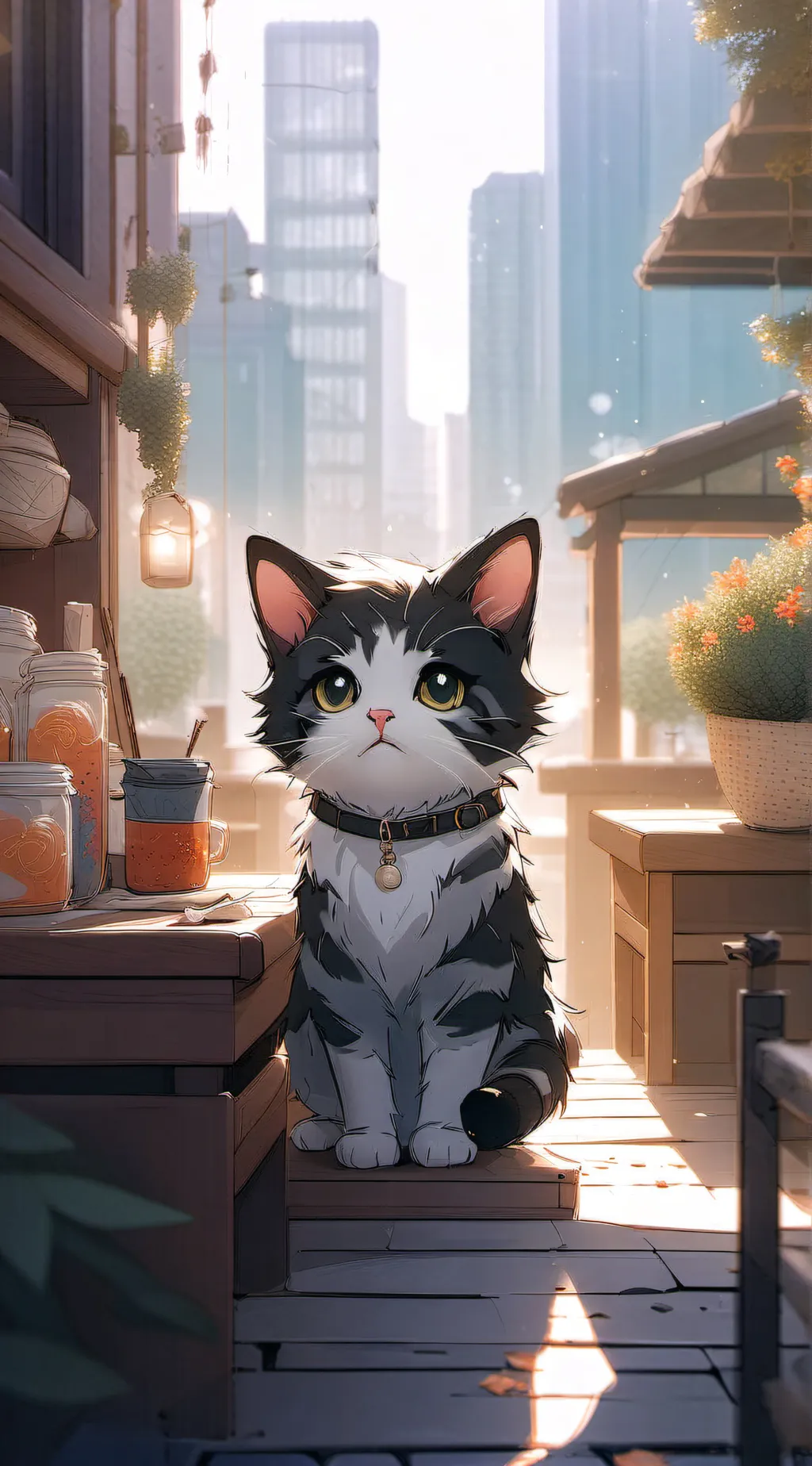 ai character: your cat background