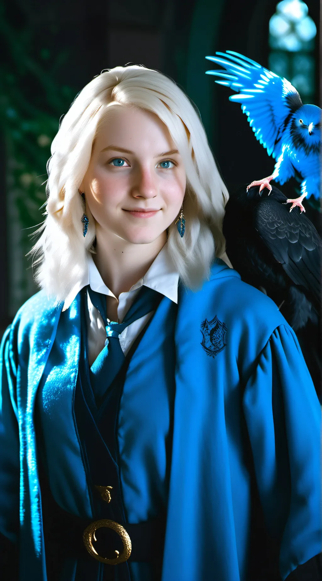 ai character: Luna Lovegood background