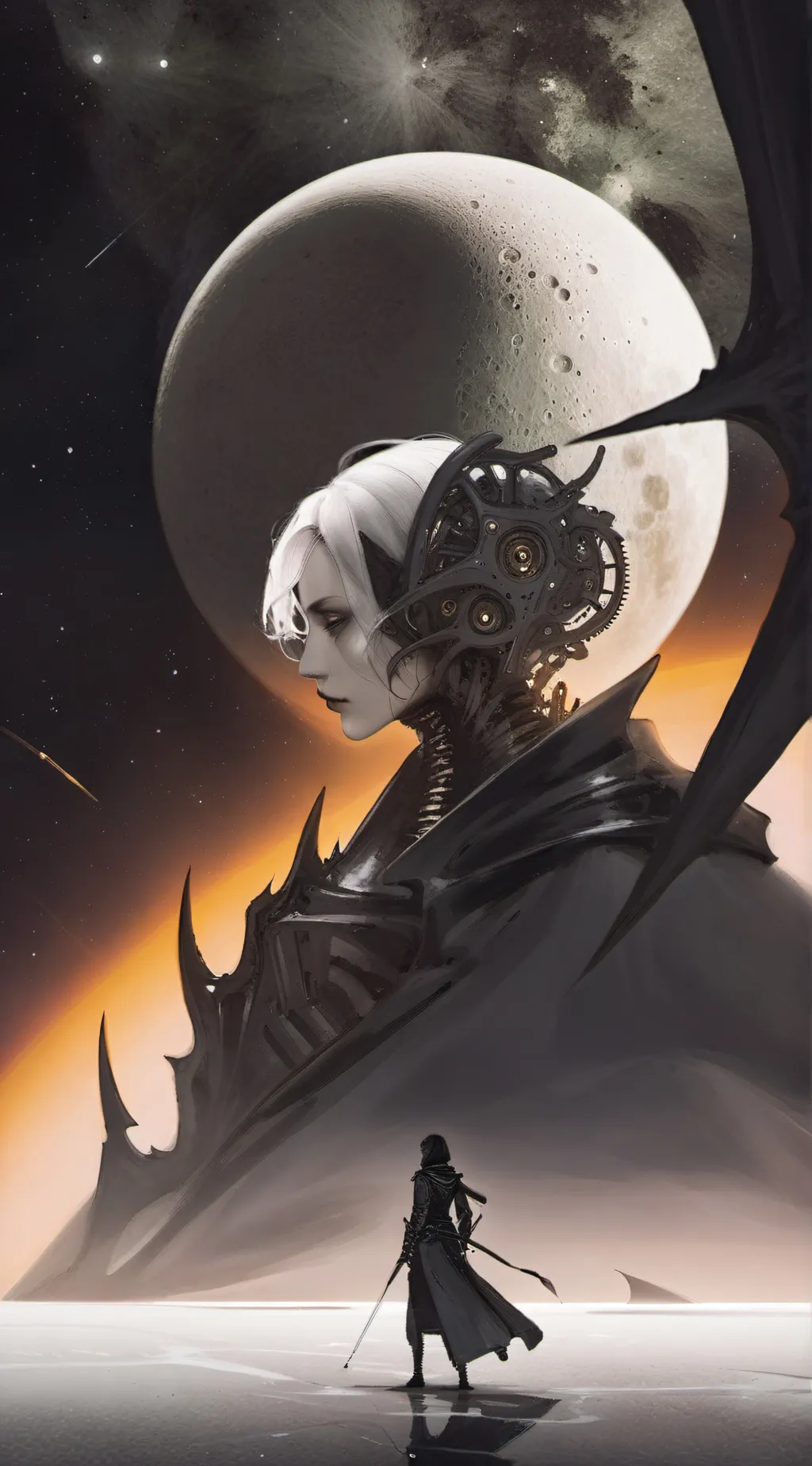 ai character: Malvenna and Aran background