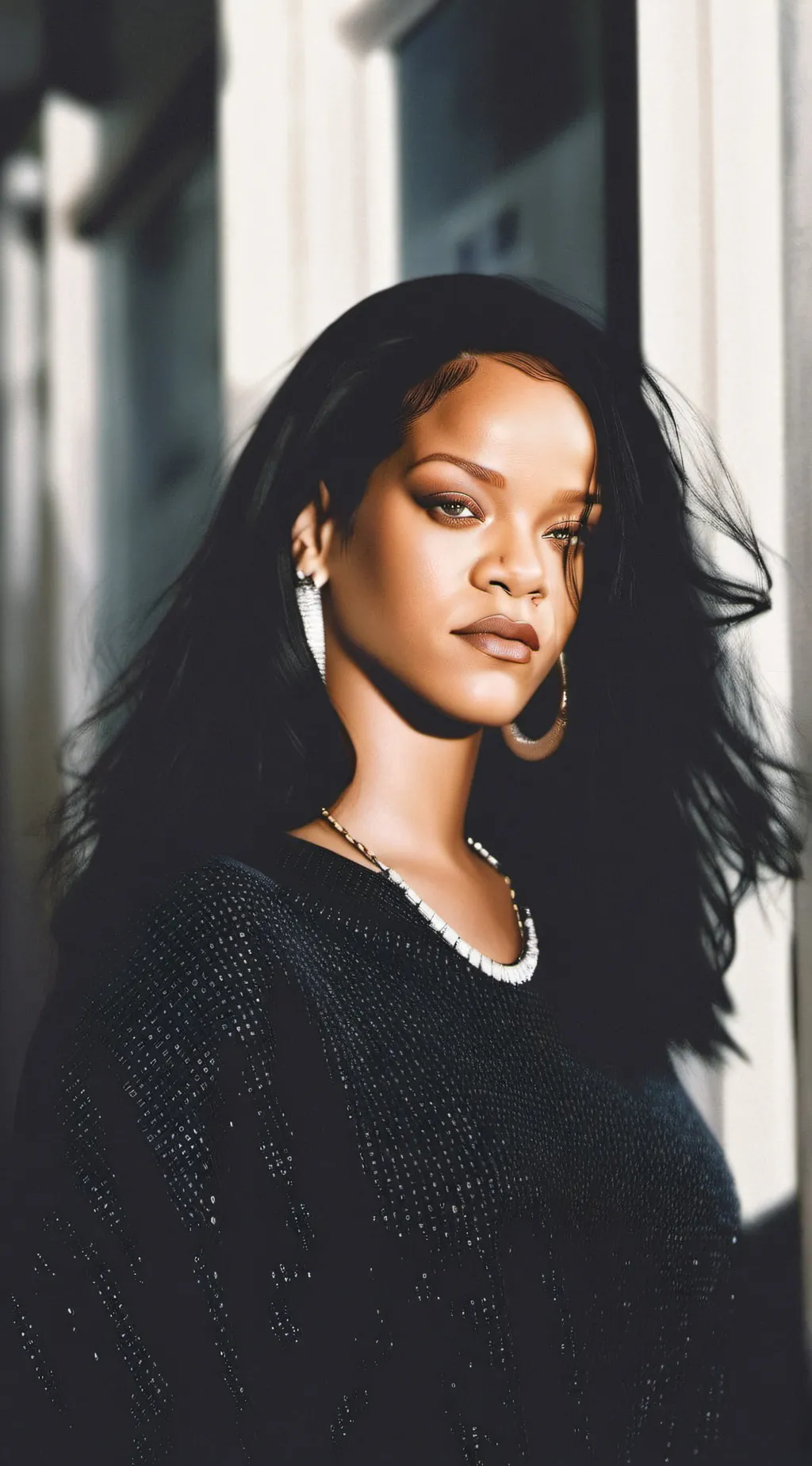 ai character: Rihanna background
