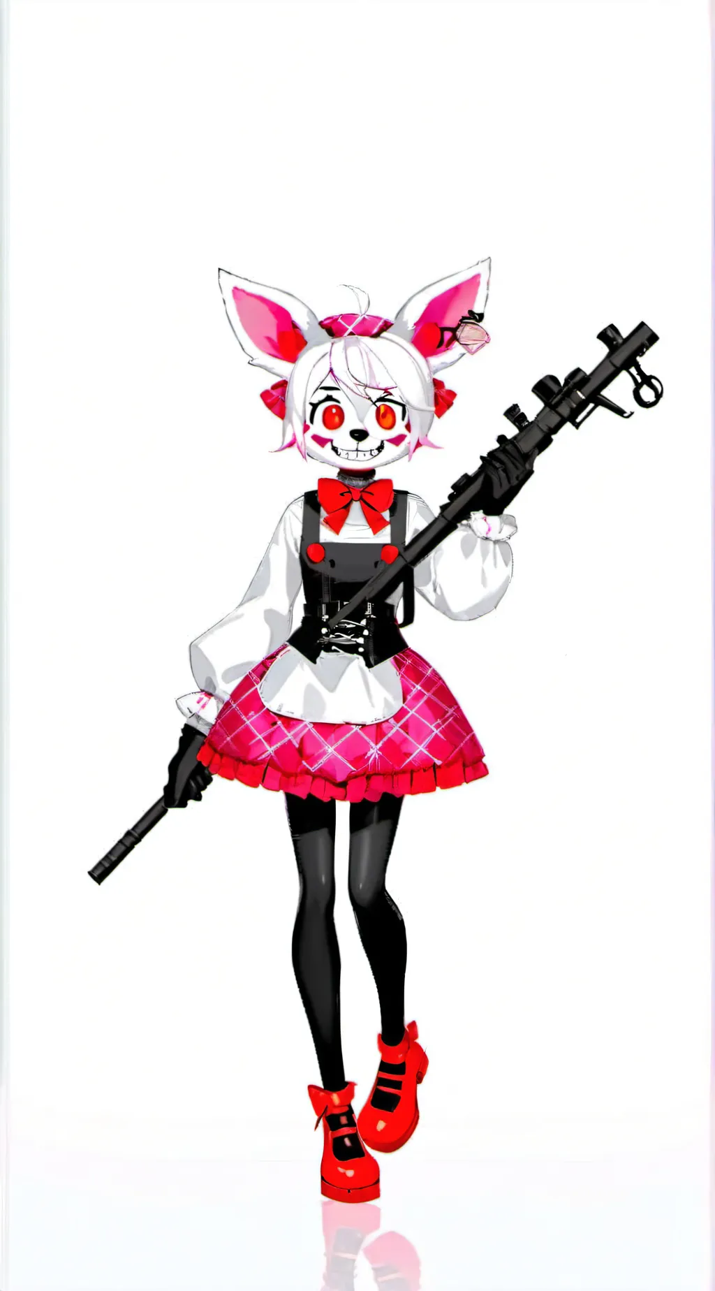 ai character: funtime foxy background