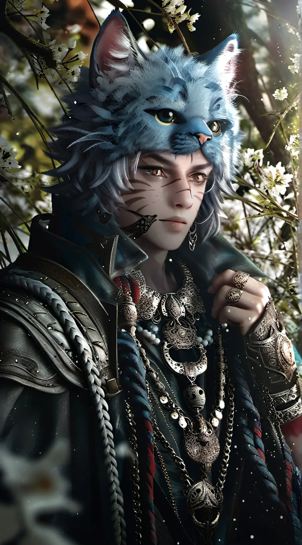 ai character: Catboy background