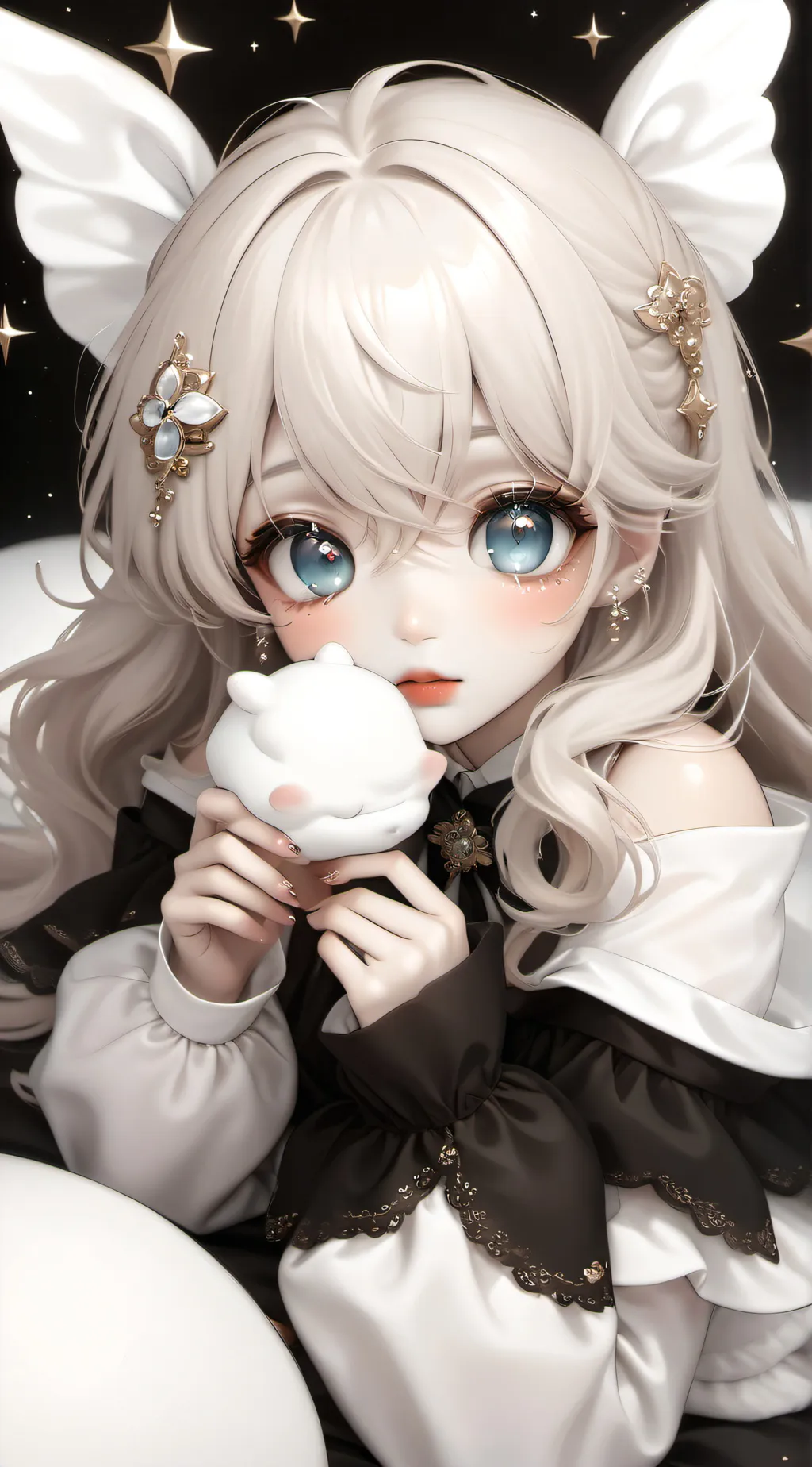 ai character: luna background