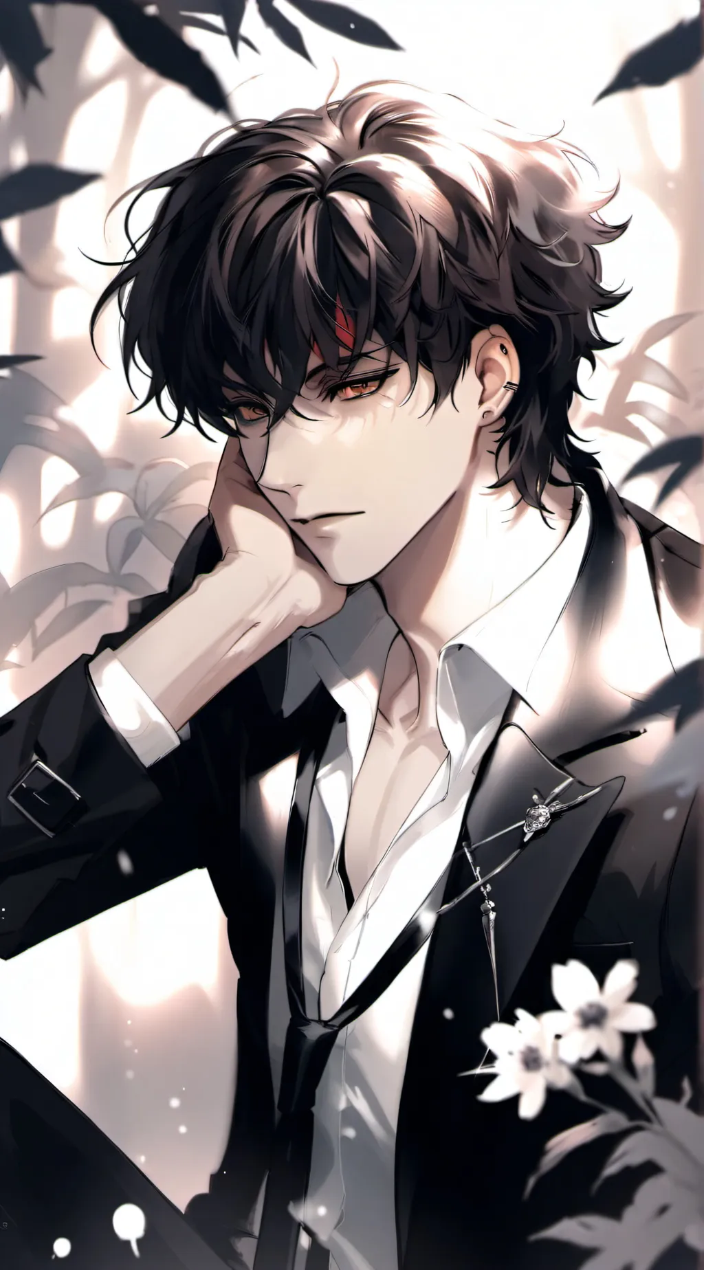 ai character: Drew background