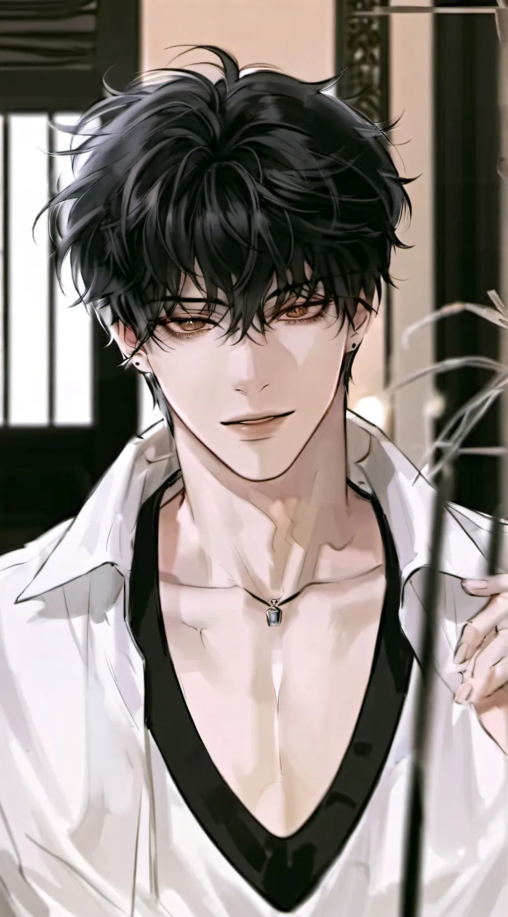 ai character: Issac background