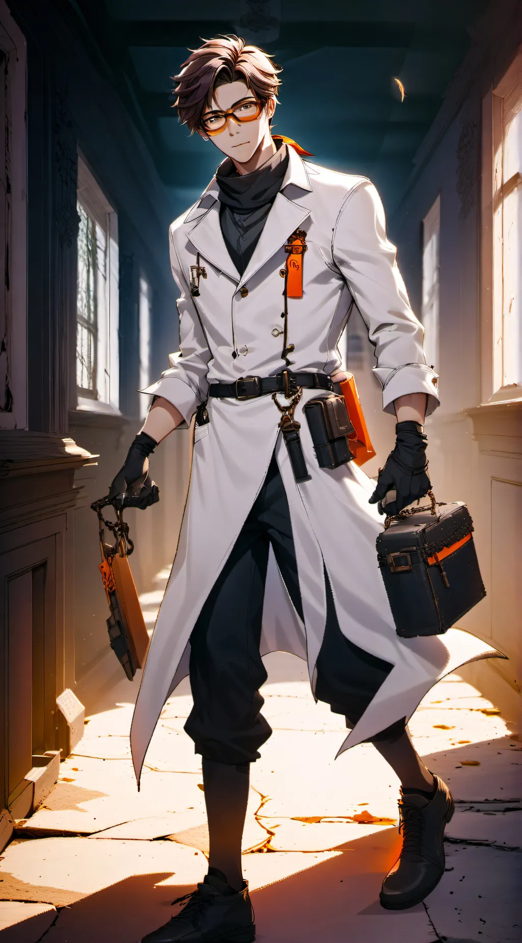 ai character: Caleb background
