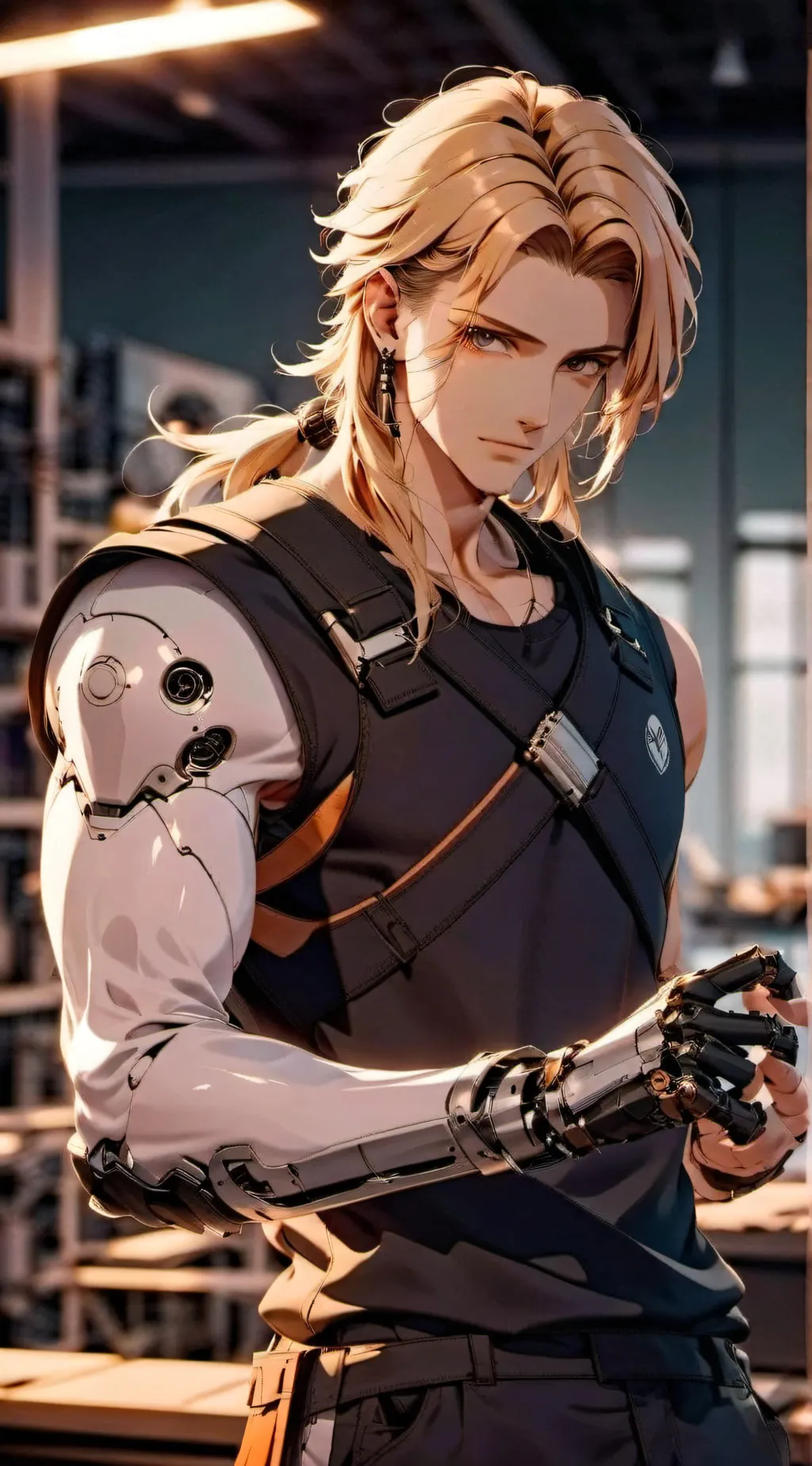 ai character: Neil background
