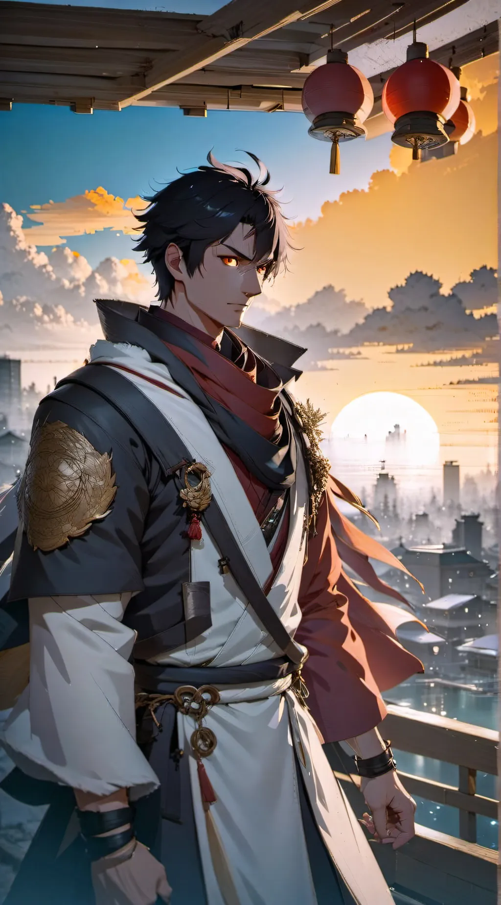 ai character: justin background