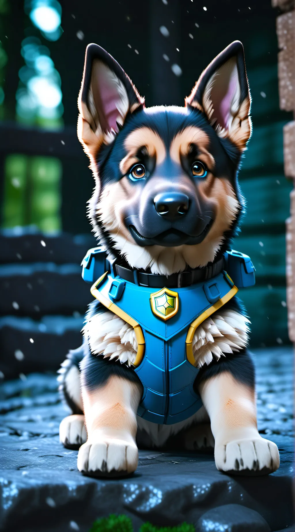ai character: Chase  background
