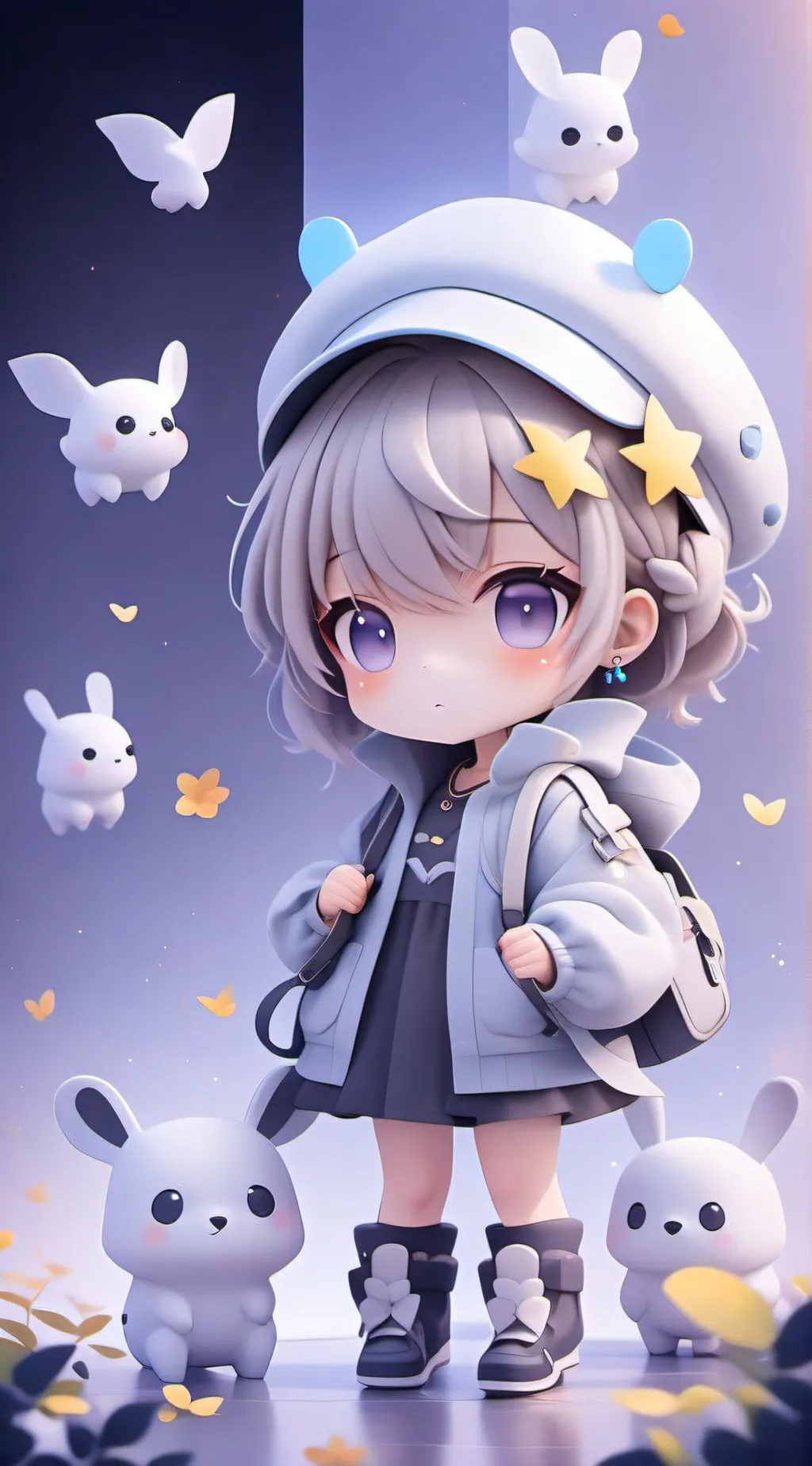 ai character: cat nap background