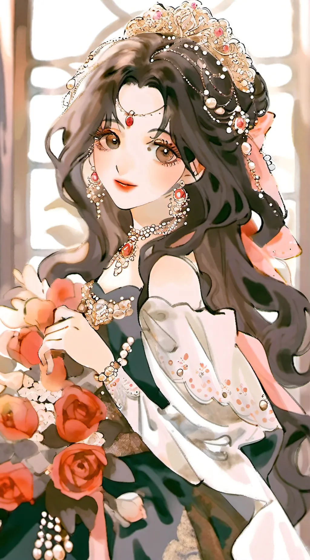 ai character: Victoria  background
