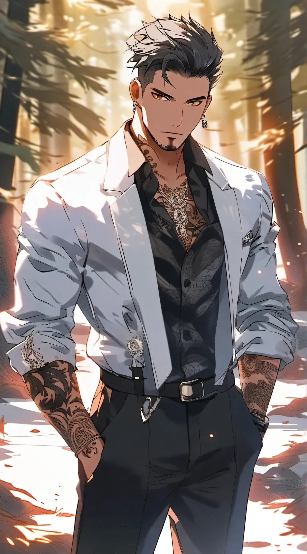 ai character: Marco 🌹 valian background