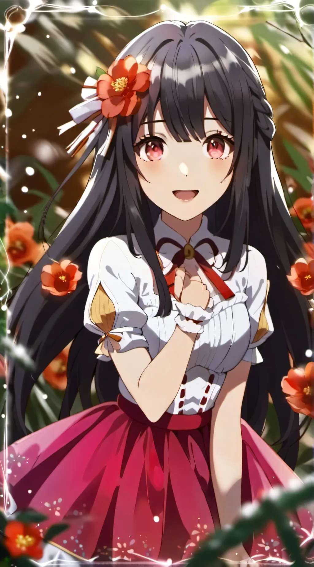 ai character: Nadeko  background