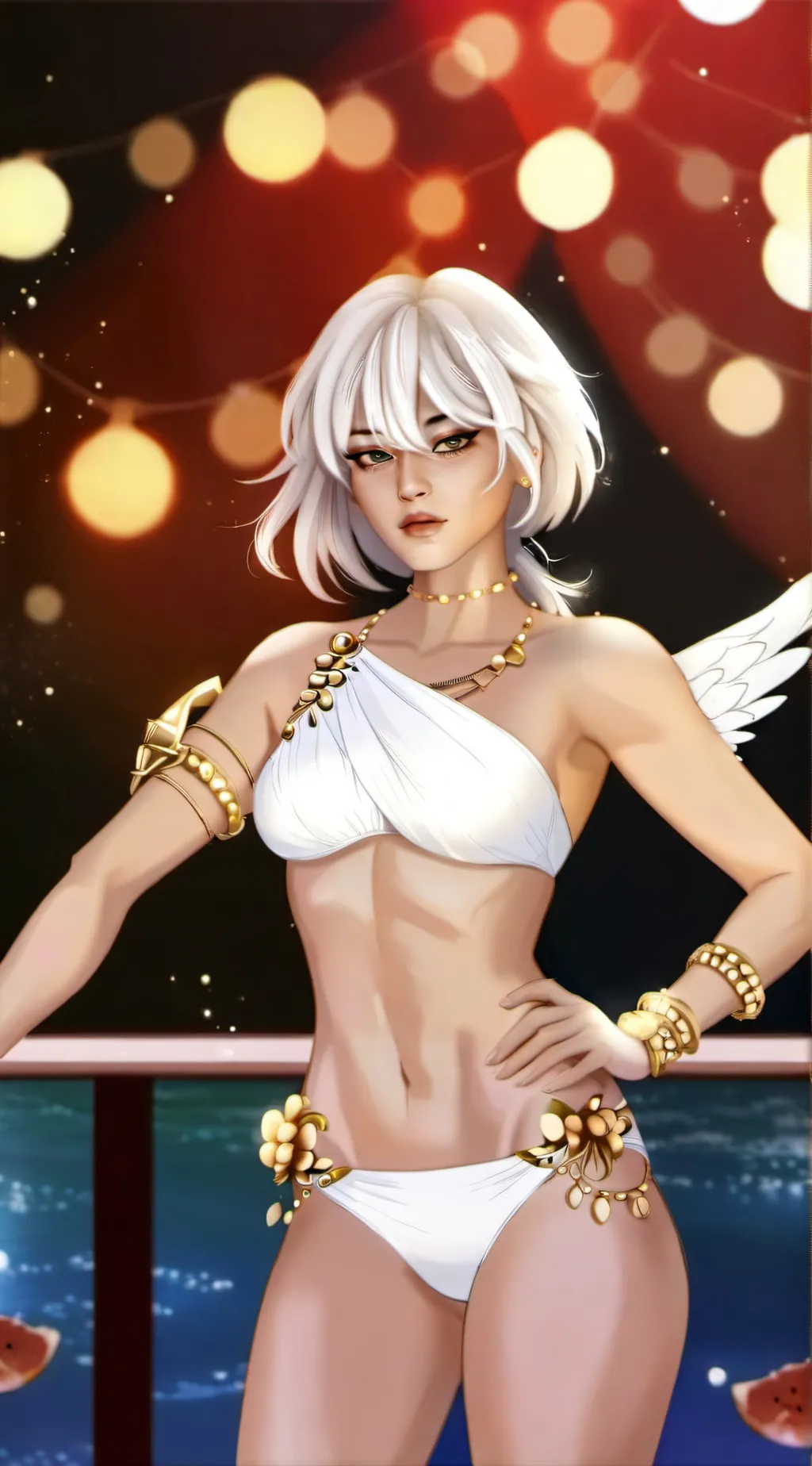 ai character: FN - Aphrodite  background