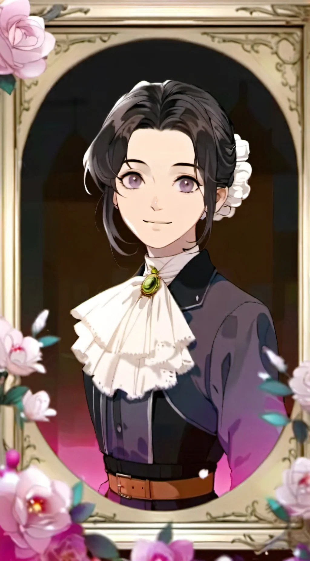 ai character: Lady Tamayo.. background