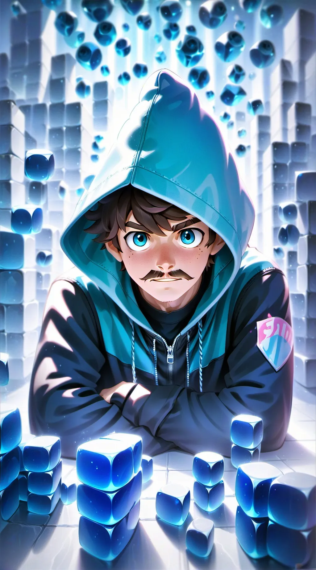ai character: mr beast challenge background