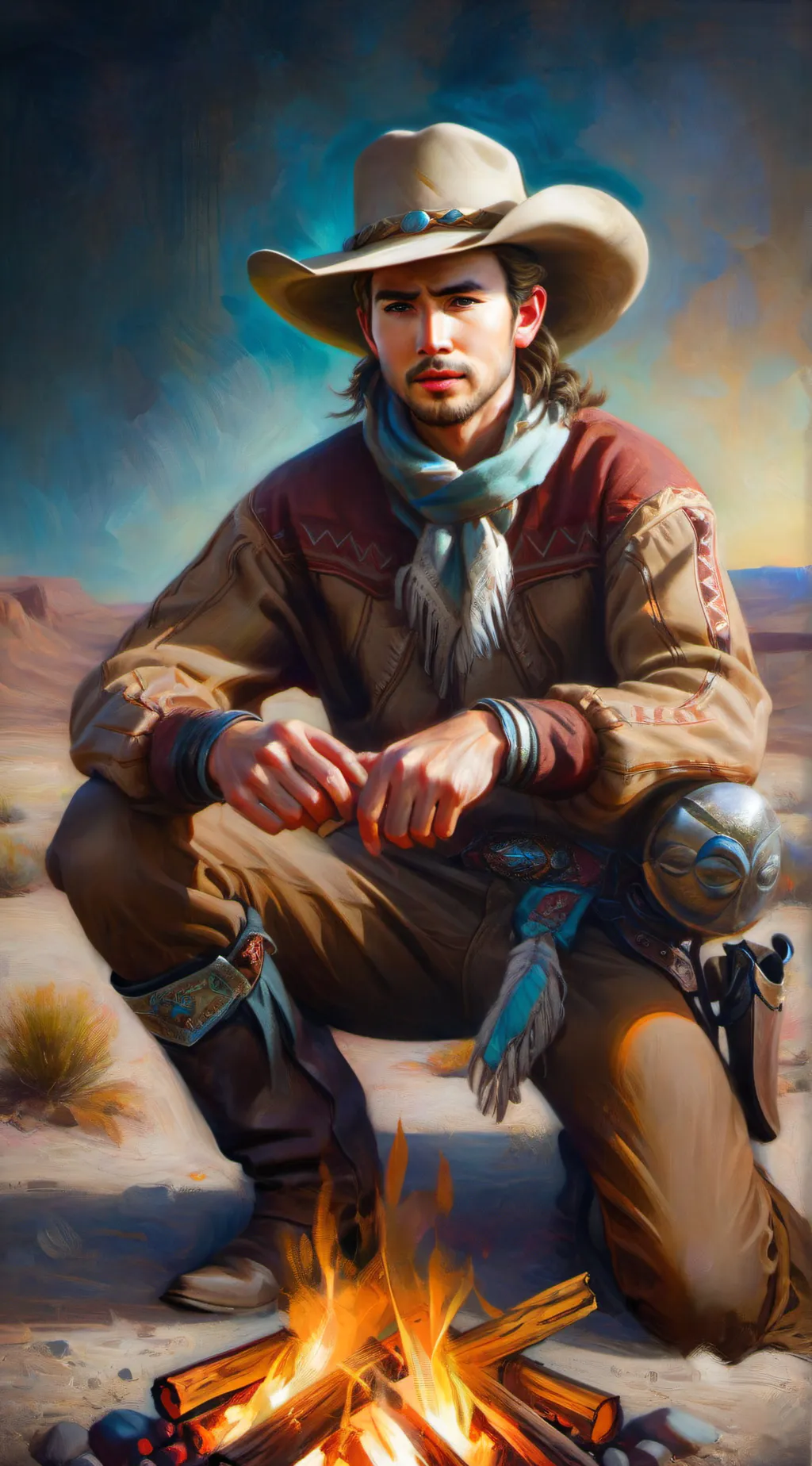 ai character: Wild Guns Bill background