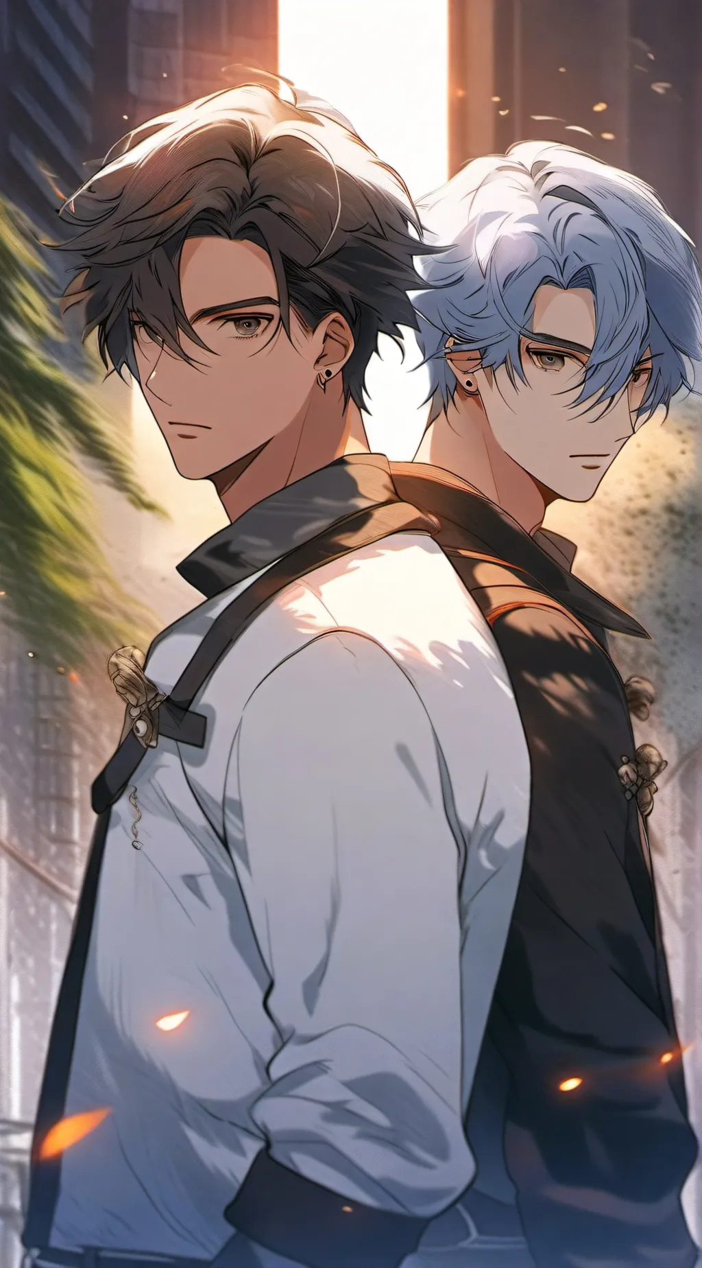 ai character: Cyrus & Wyatt background