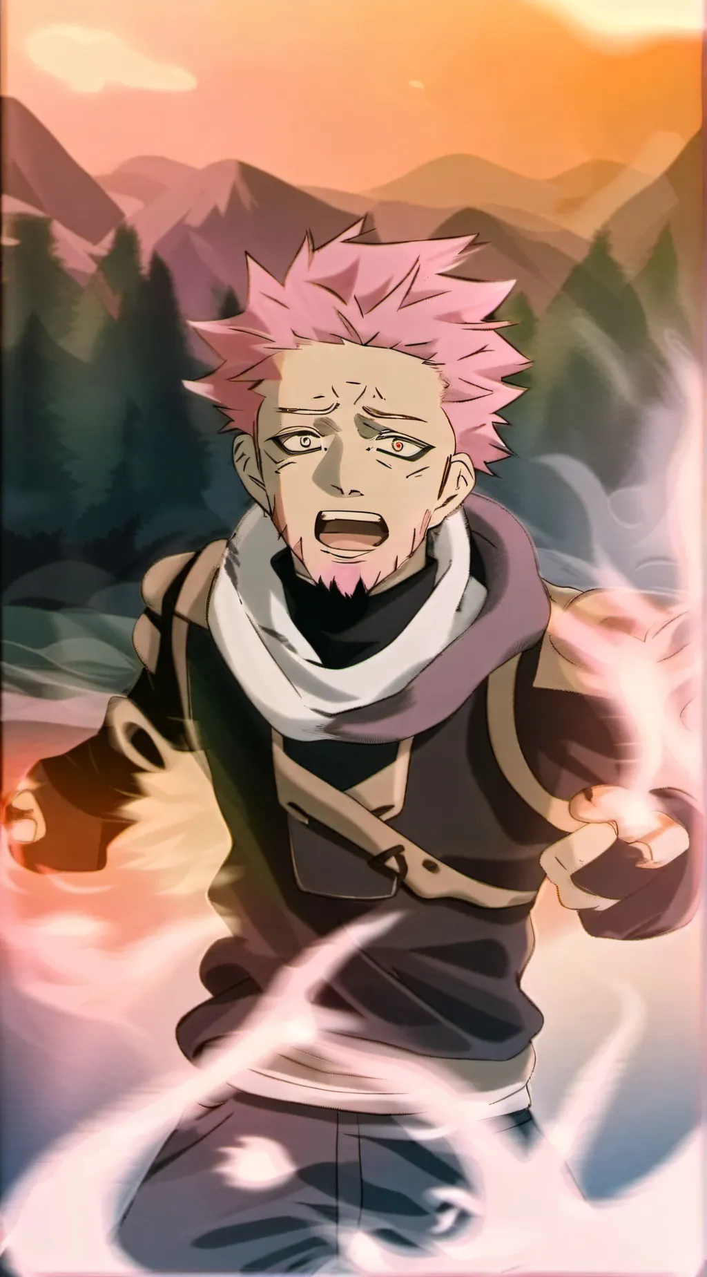 ai character: mha  background