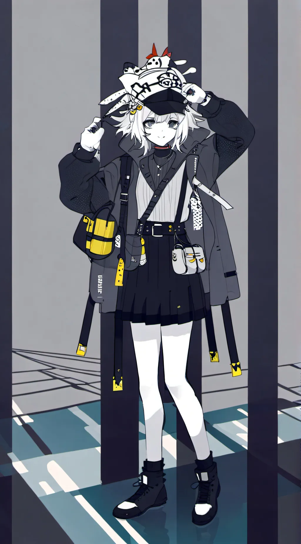 ai character: Kitty  background