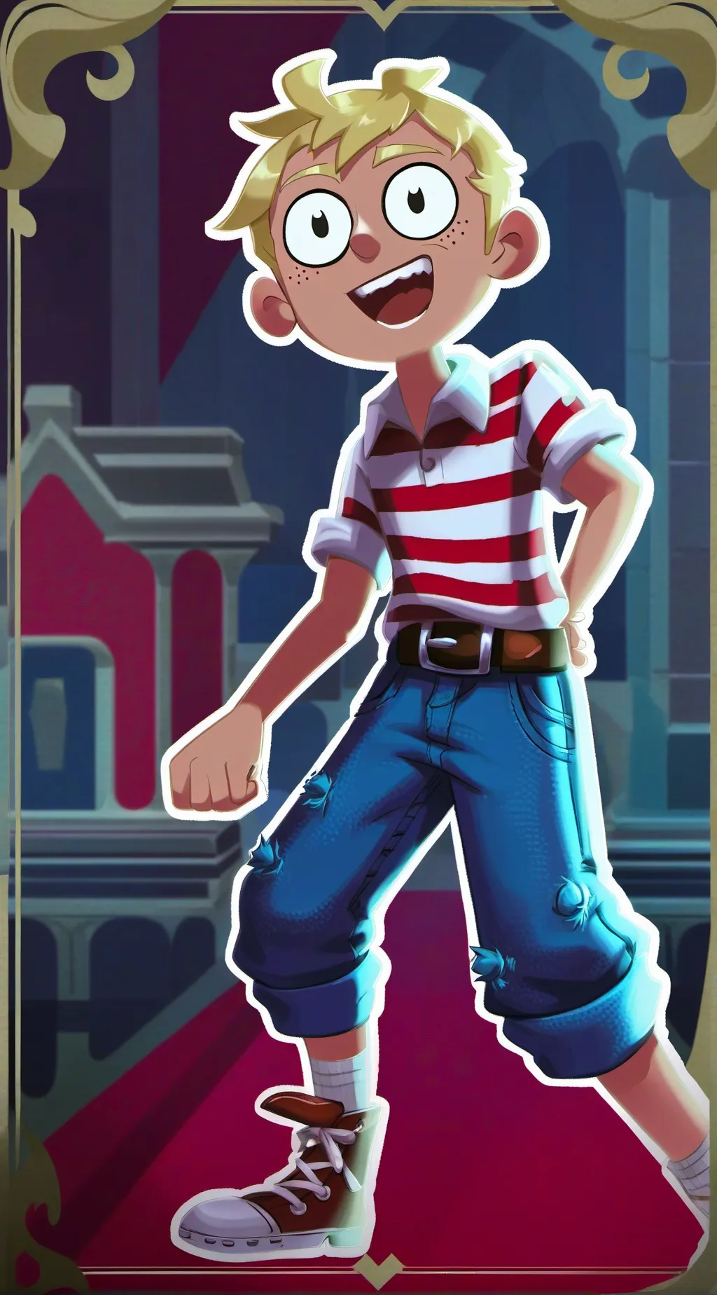 ai character: Flapjack background