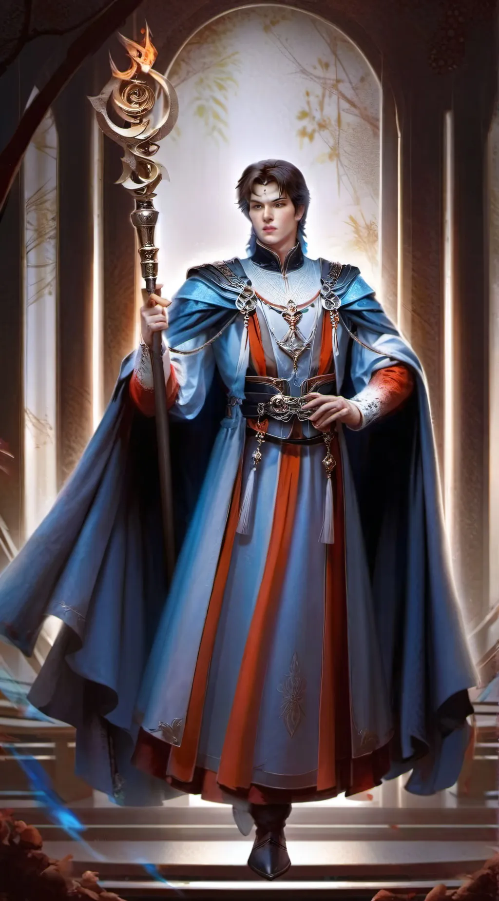 ai character: Ace the great background